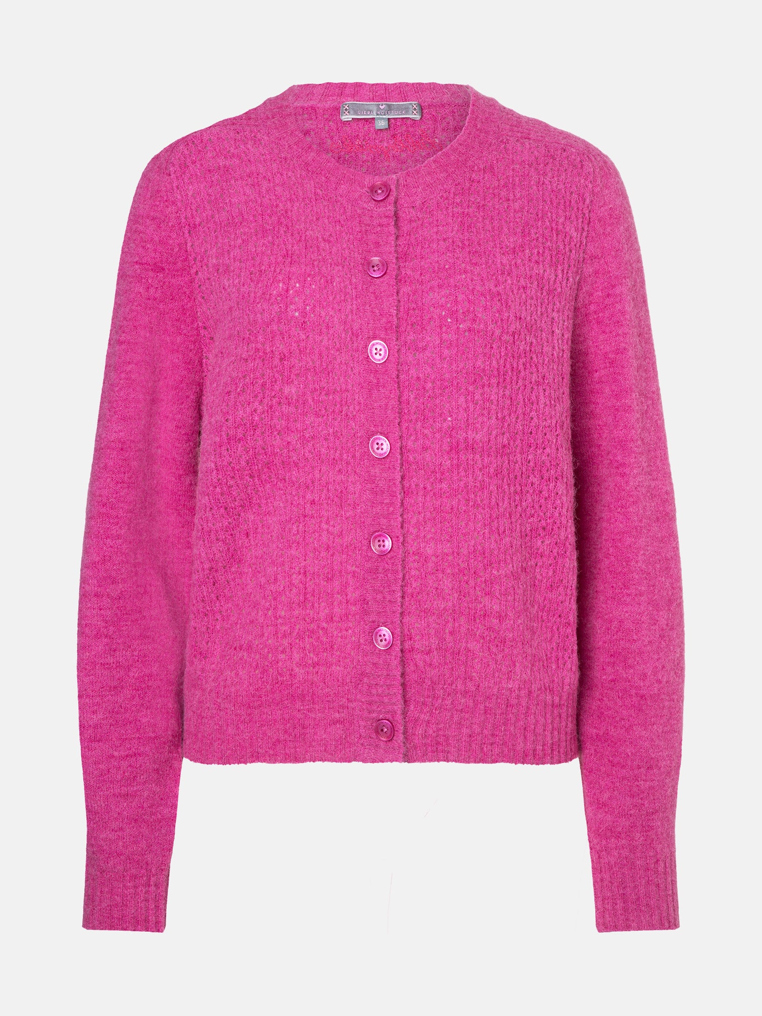 Lieblingsstück ZoetjeL Strickjacke berry Alpakamix