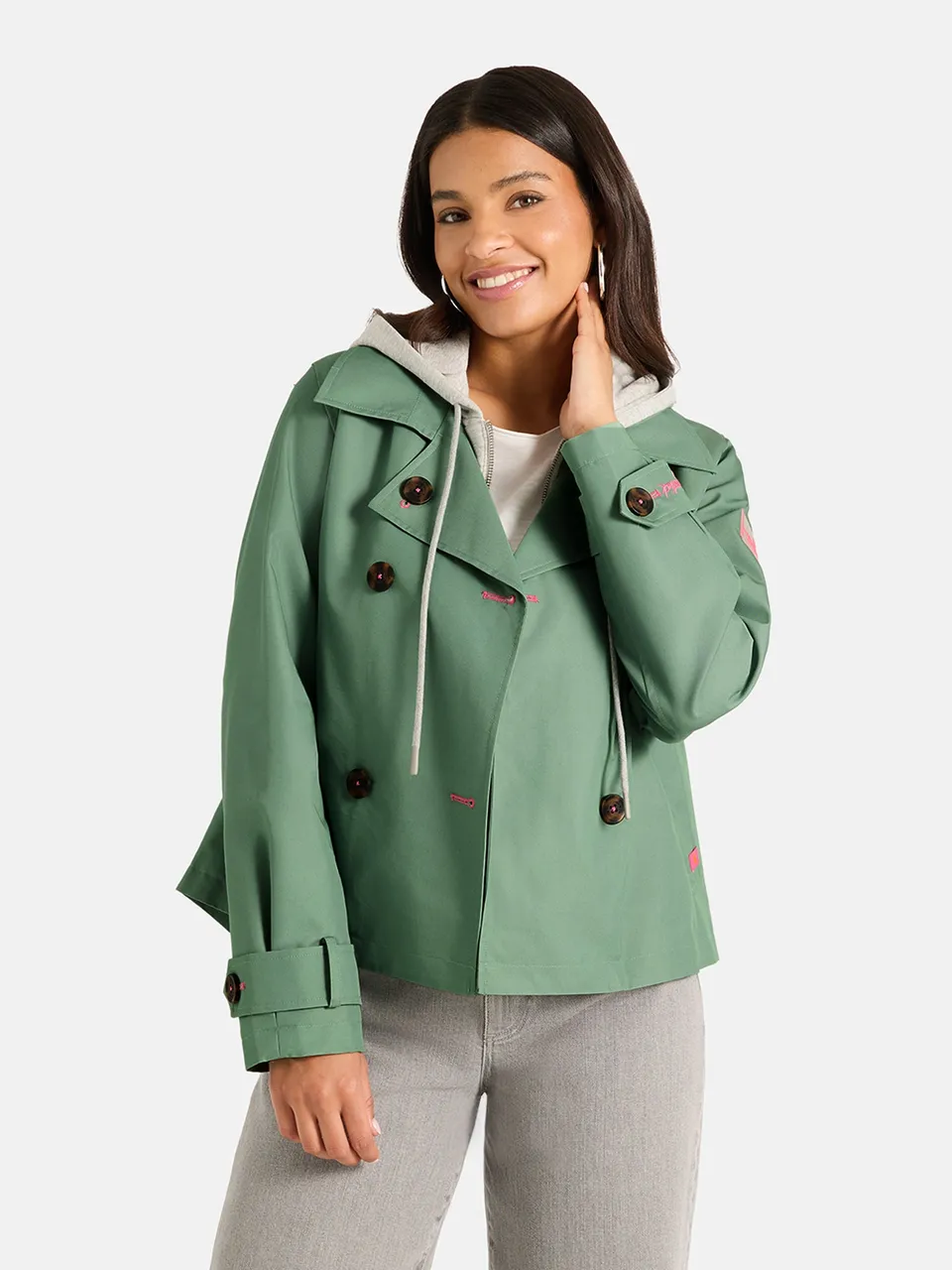 Lieblingsstück JeanL Jacke garden green aus Baumwollmix