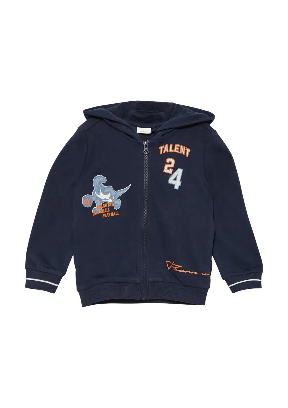 s.Oliver Red Label Sweatjacke Jungen Print Größe 128-134