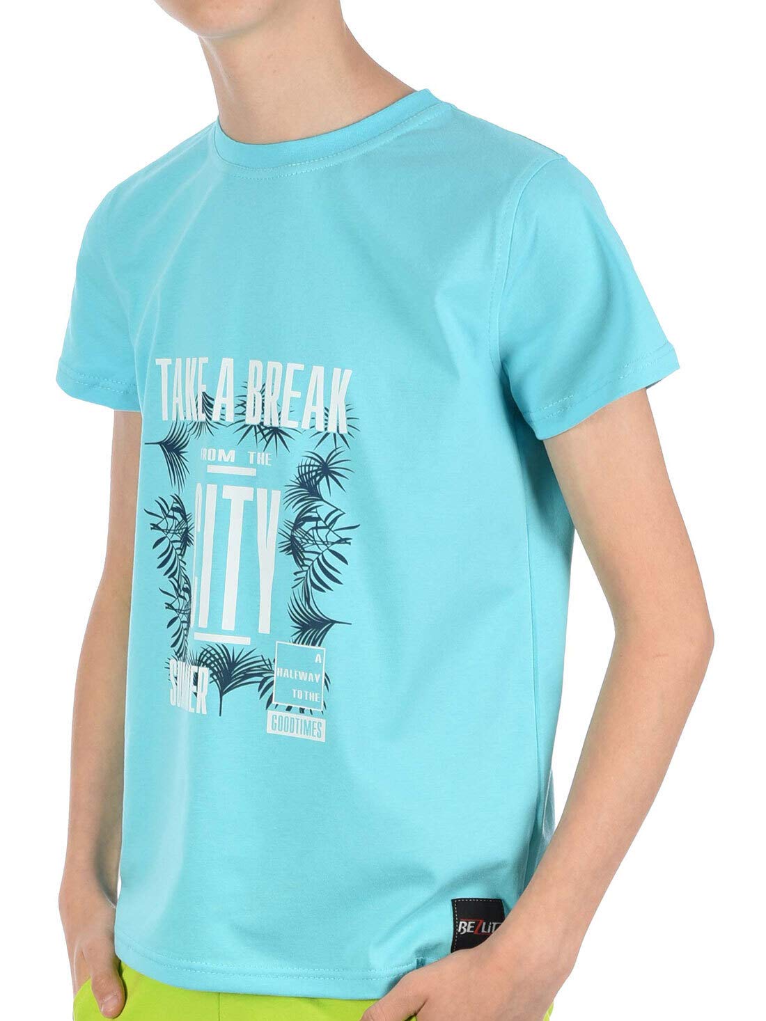 BEZLIT 30047 T-Shirt Jungen 100% Baumwolle Für Alltag