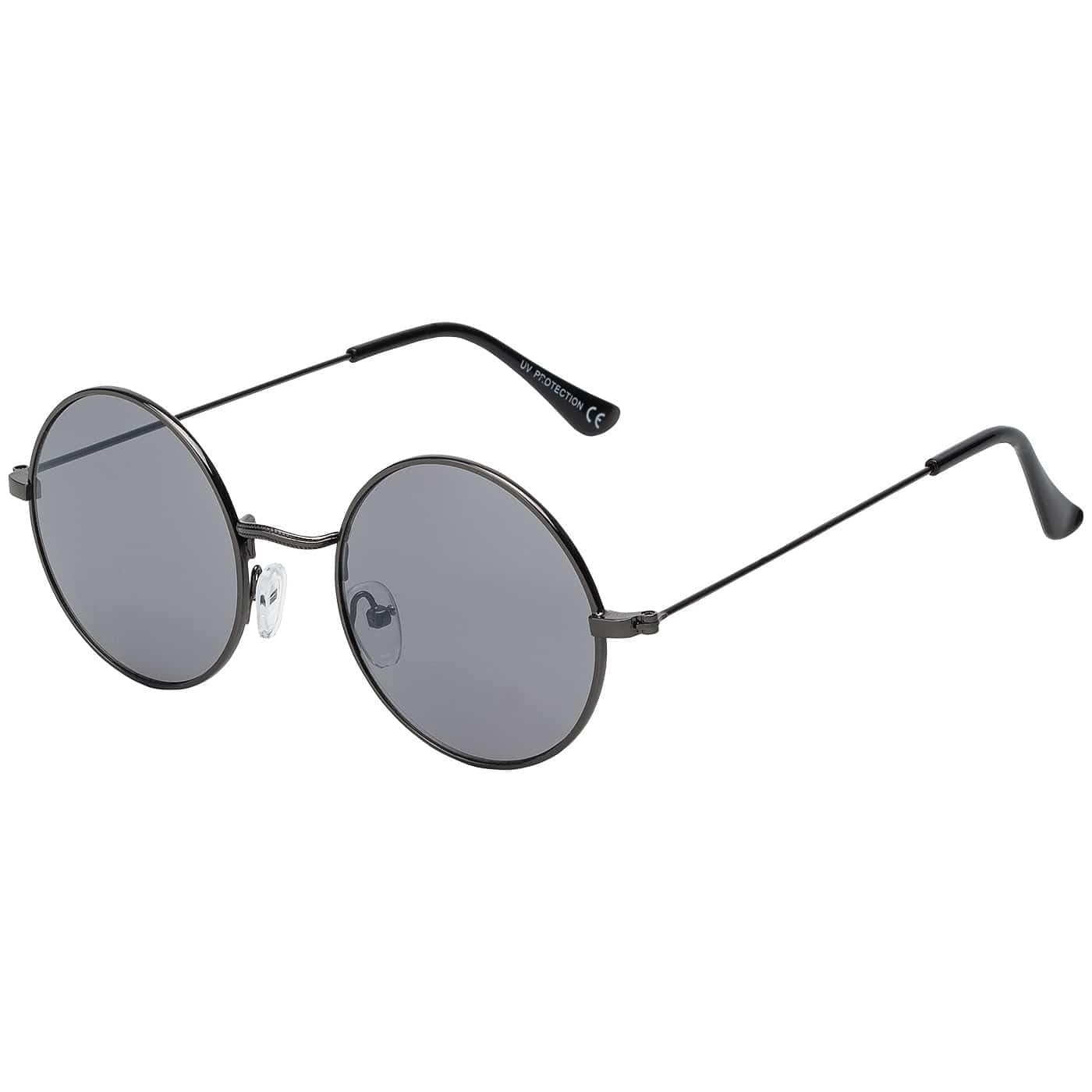 BEZLIT 30559 Runde Sonnenbrille Schwarz-gold UV400