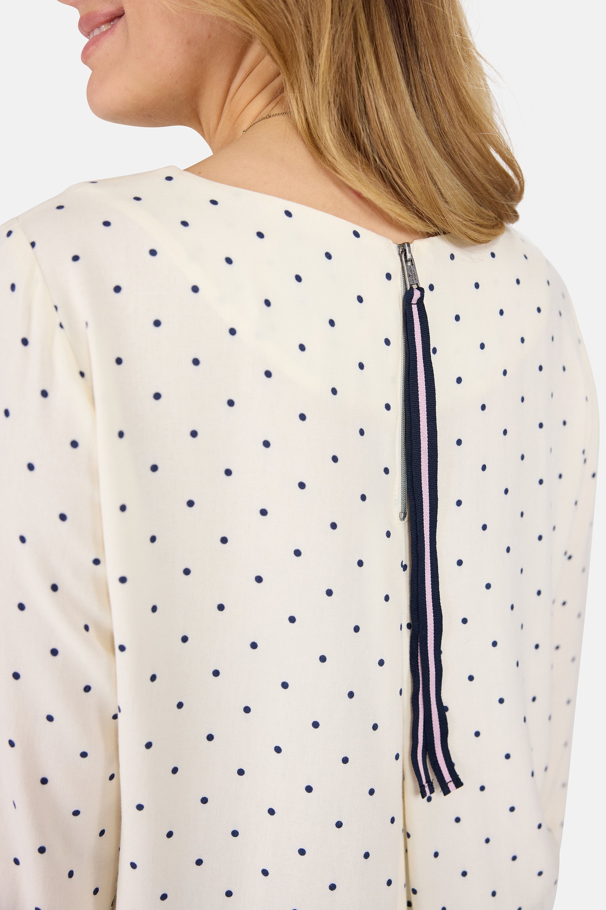 Lieblingsstück OnellaL Bluse offwhite Pünktchen