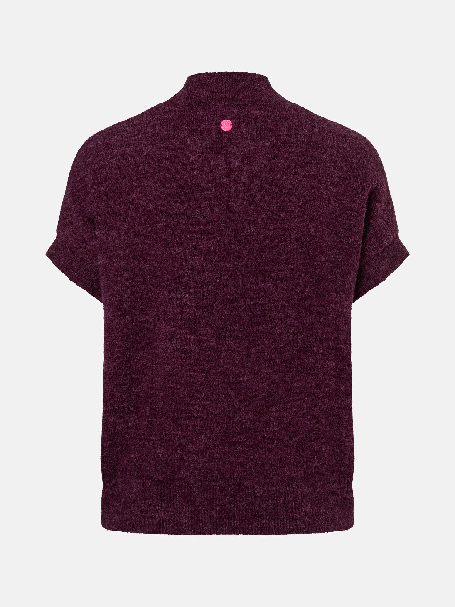 Lieblingsstück BangaL Kurzarm-Pullover Alpakamix fig