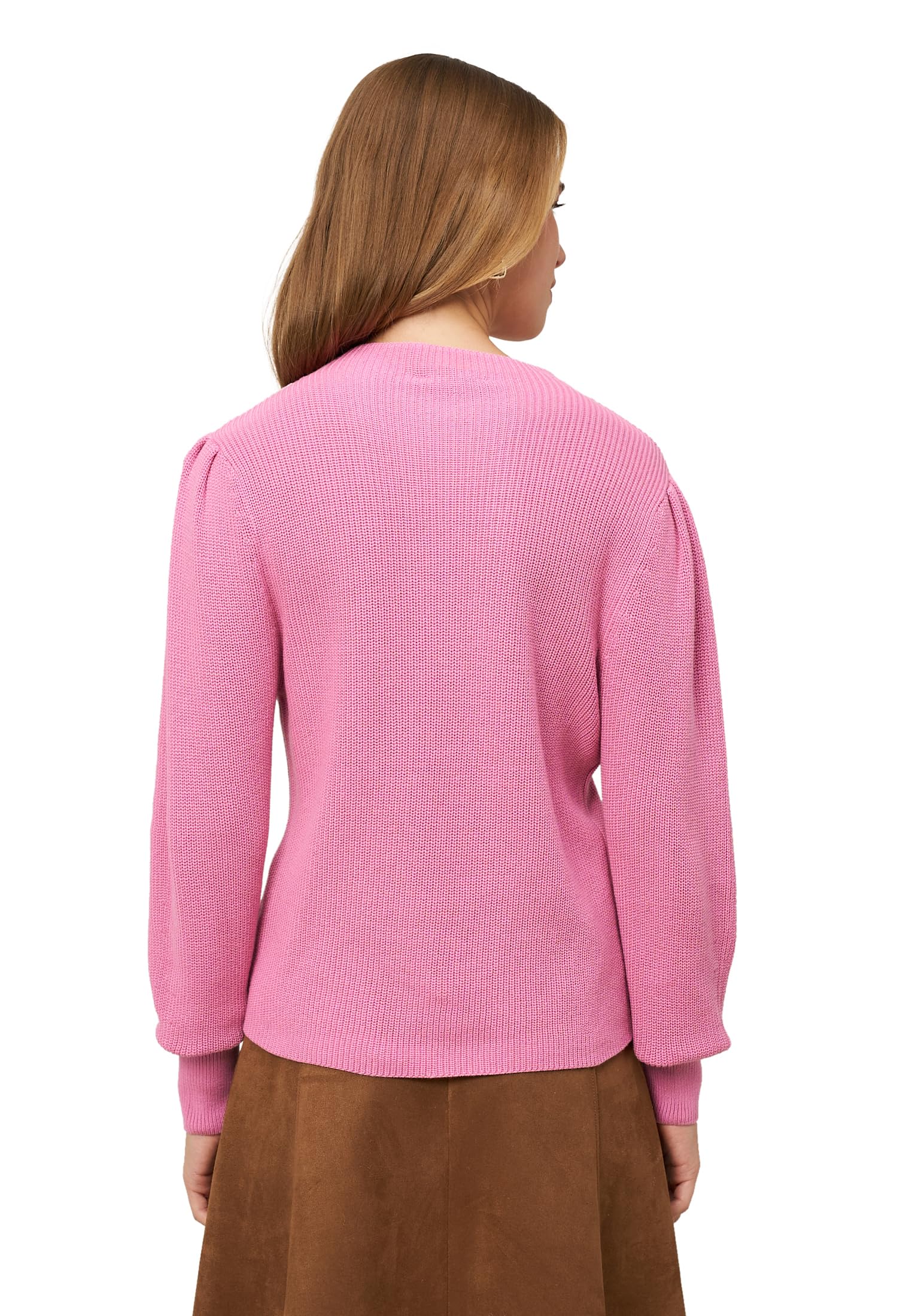 zero Strickpullover Ballonärmel Blushberry Pink Gr.40
