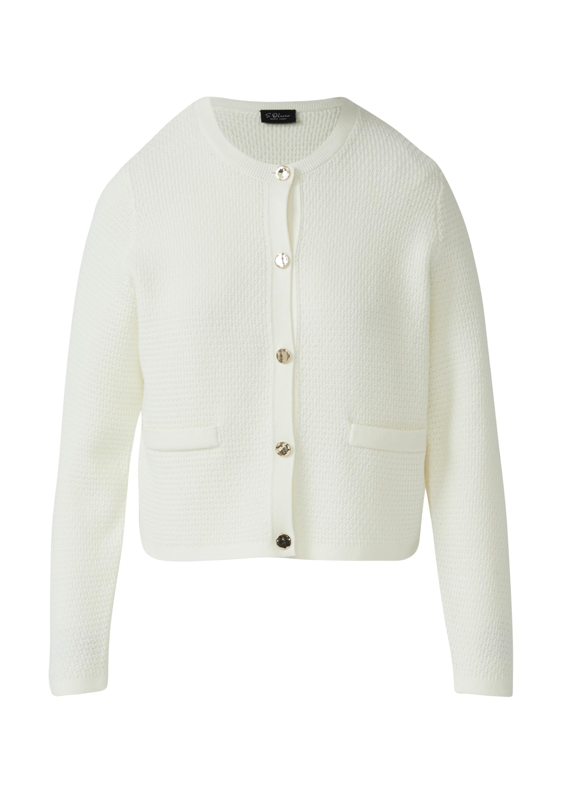 s.Oliver Junior 2165950 Cardigan weiß Gr.42 Knopfleiste