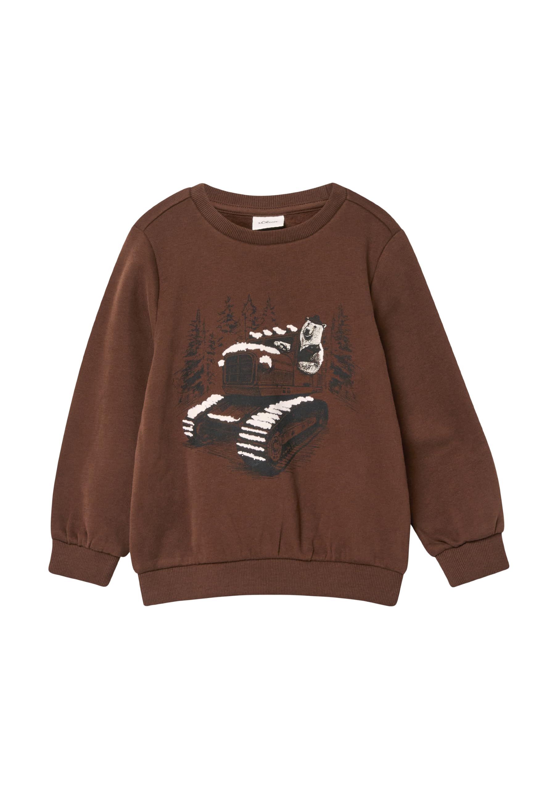 s.Oliver Red Label Sweatshirt royalblau 128-134 Frontprint