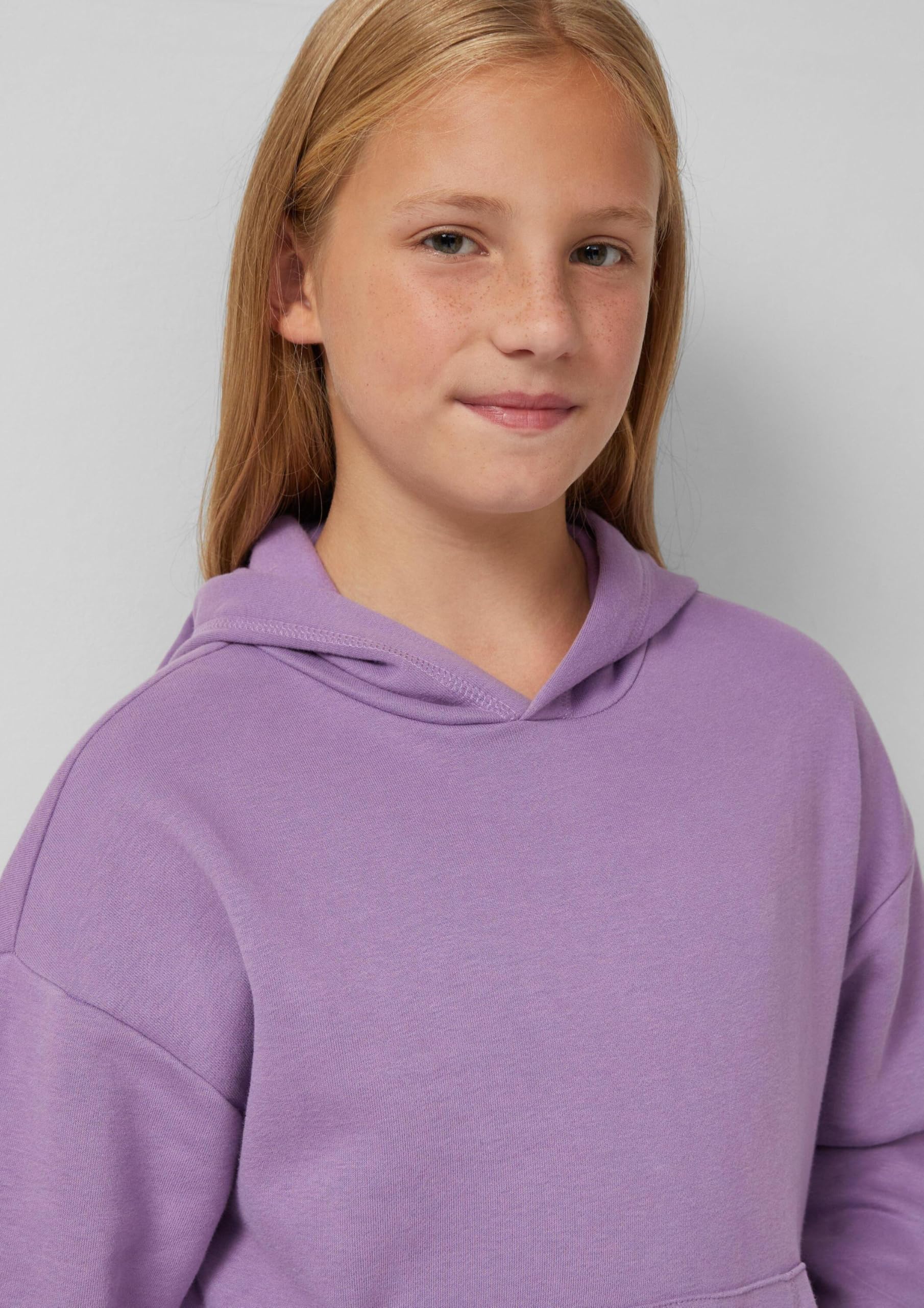 s.Oliver Junior 2170701 Hoodie Creme mit Kapuze