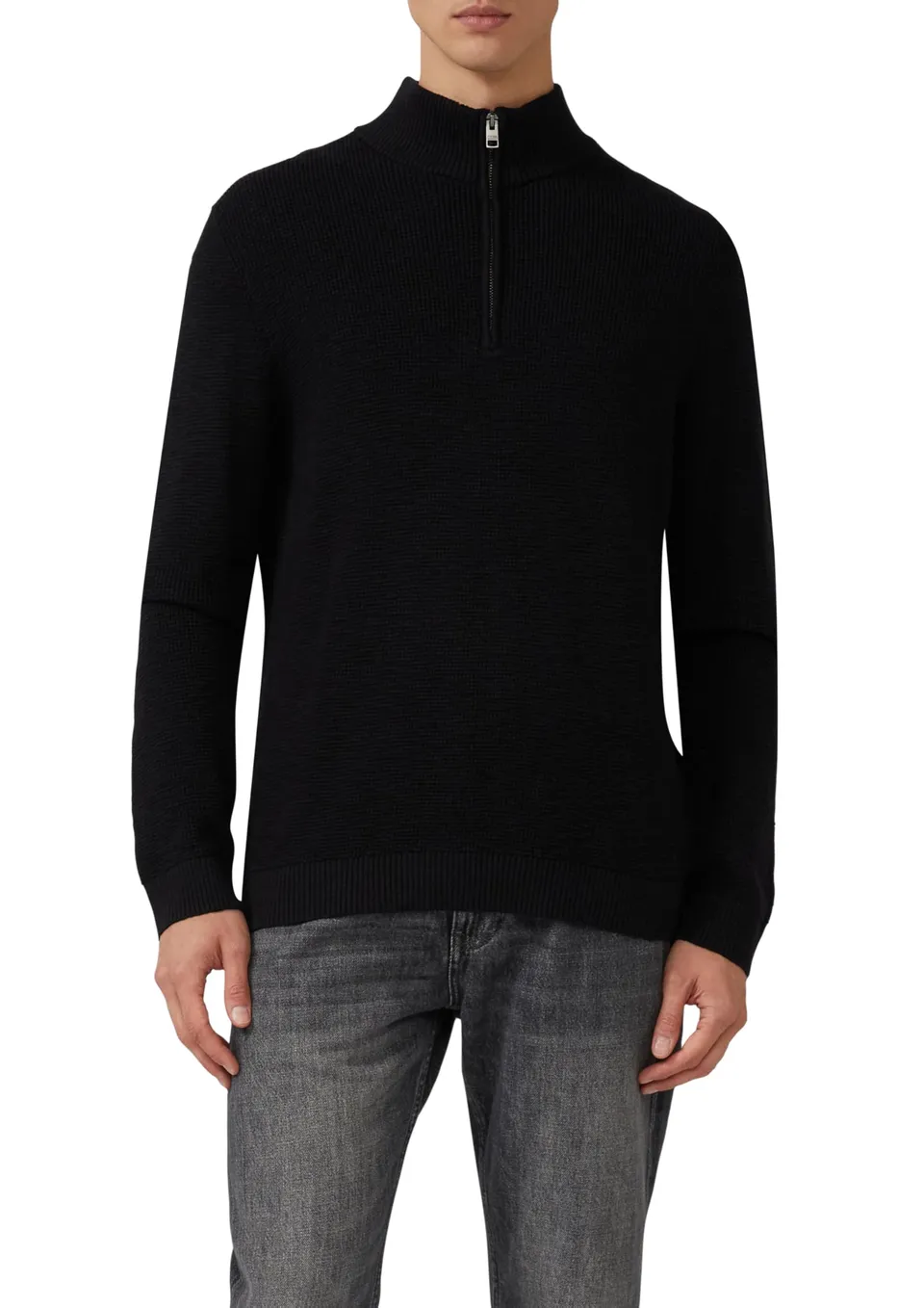 s.Oliver RED LABEL 2168815 Pullover L Grey/Black langarm