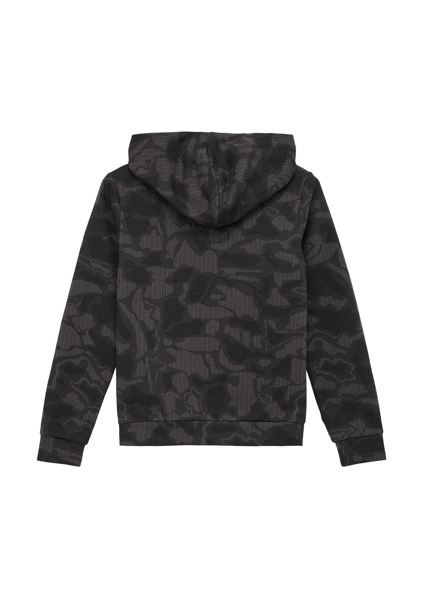 s.Oliver Jungen Sweatshirt Kapuze Allover Größe 164 Baumwolle