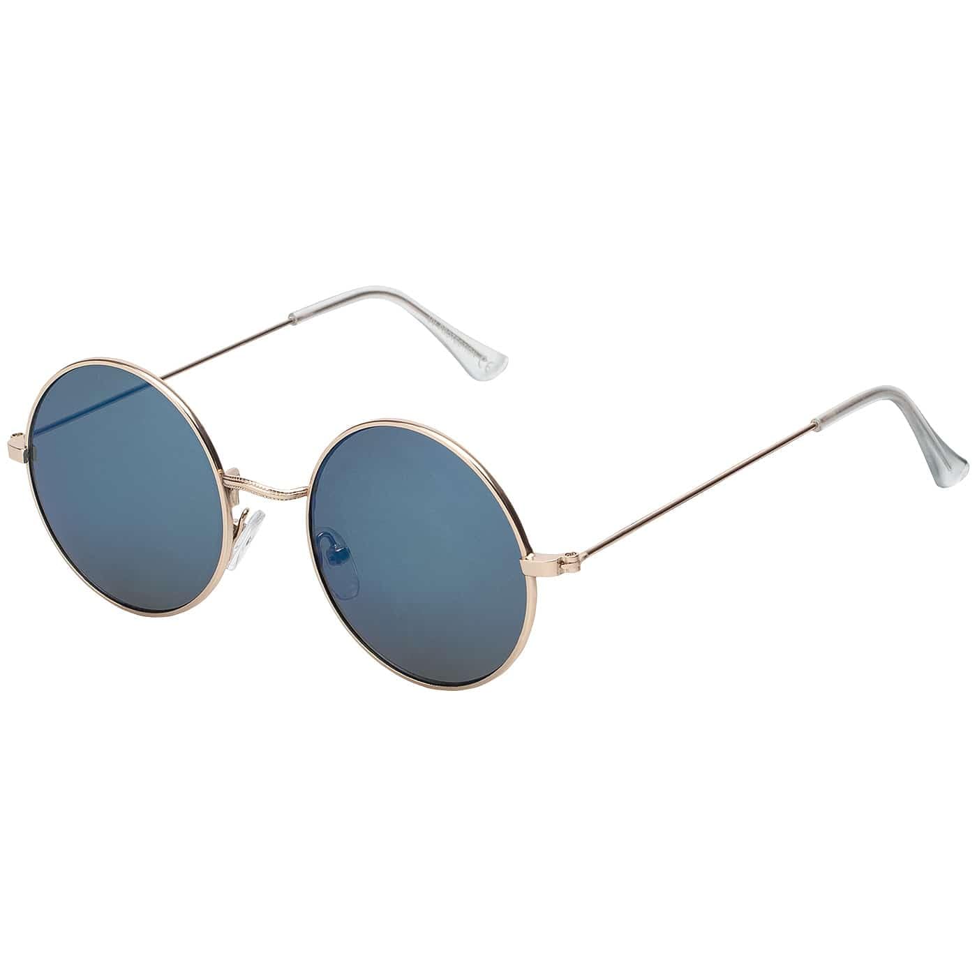 BEZLIT 30559 Runde Sonnenbrille Schwarz-gold UV400