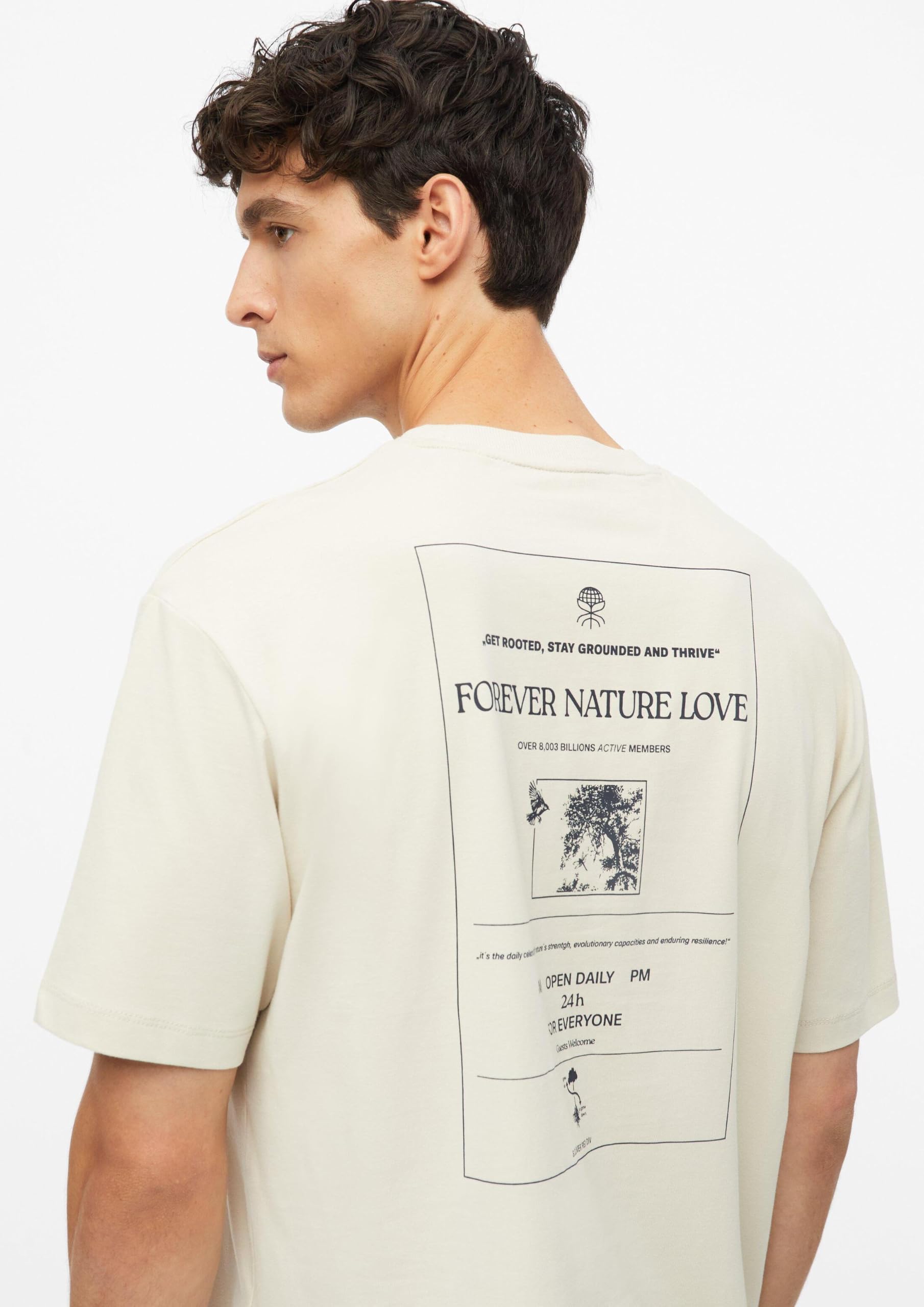 s.Oliver Junior Print T-Shirt Beige Modern Fit
