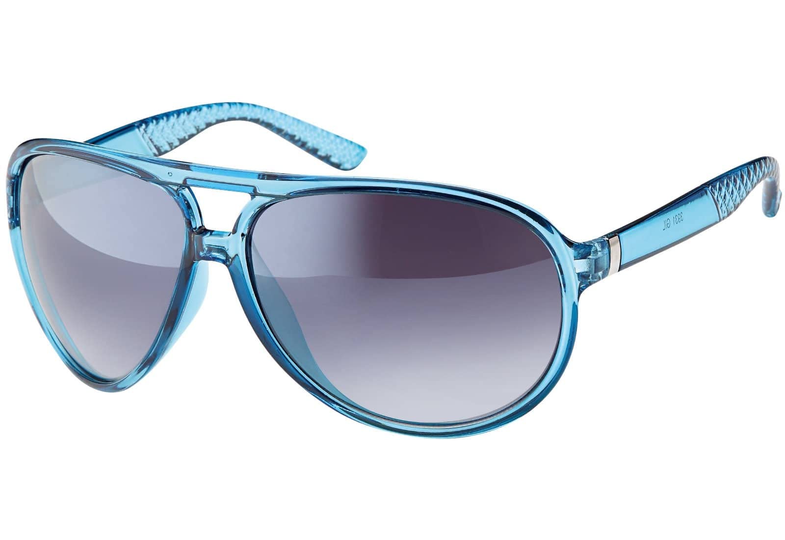 BEZLIT Piloten-Sonnenbrille UV400 Silber-Weiß Damen