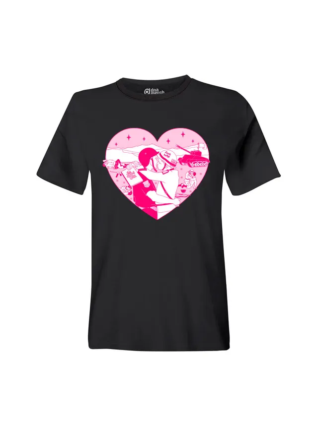 dna merch Freude am Frieden Alex Comfort T-Shirt schwarz