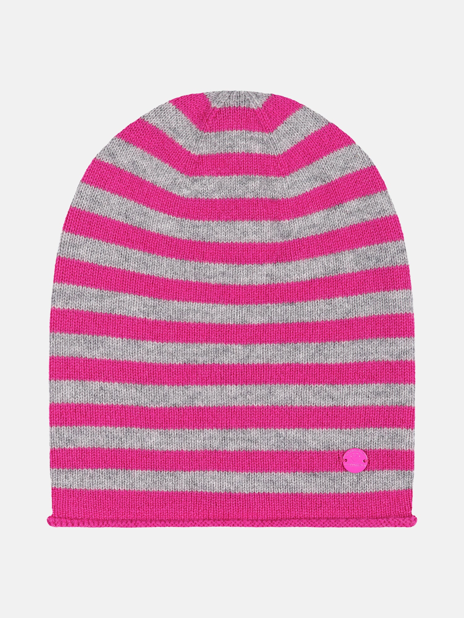 Lieblingsstück Happy Stripes Mütze lovely pink Kaschmir