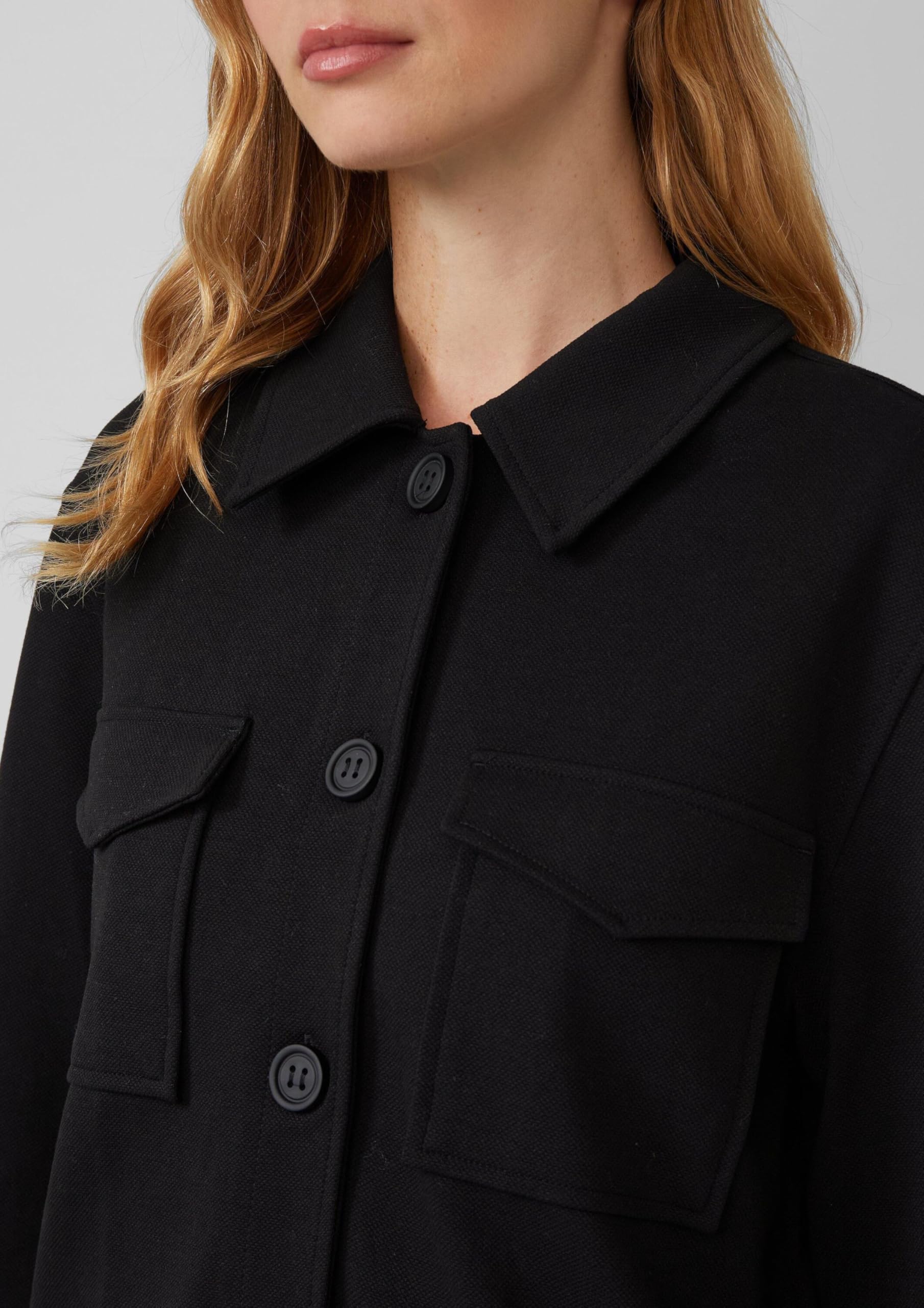 s.Oliver Interlock Jacke strukturiert Bordeaux 40