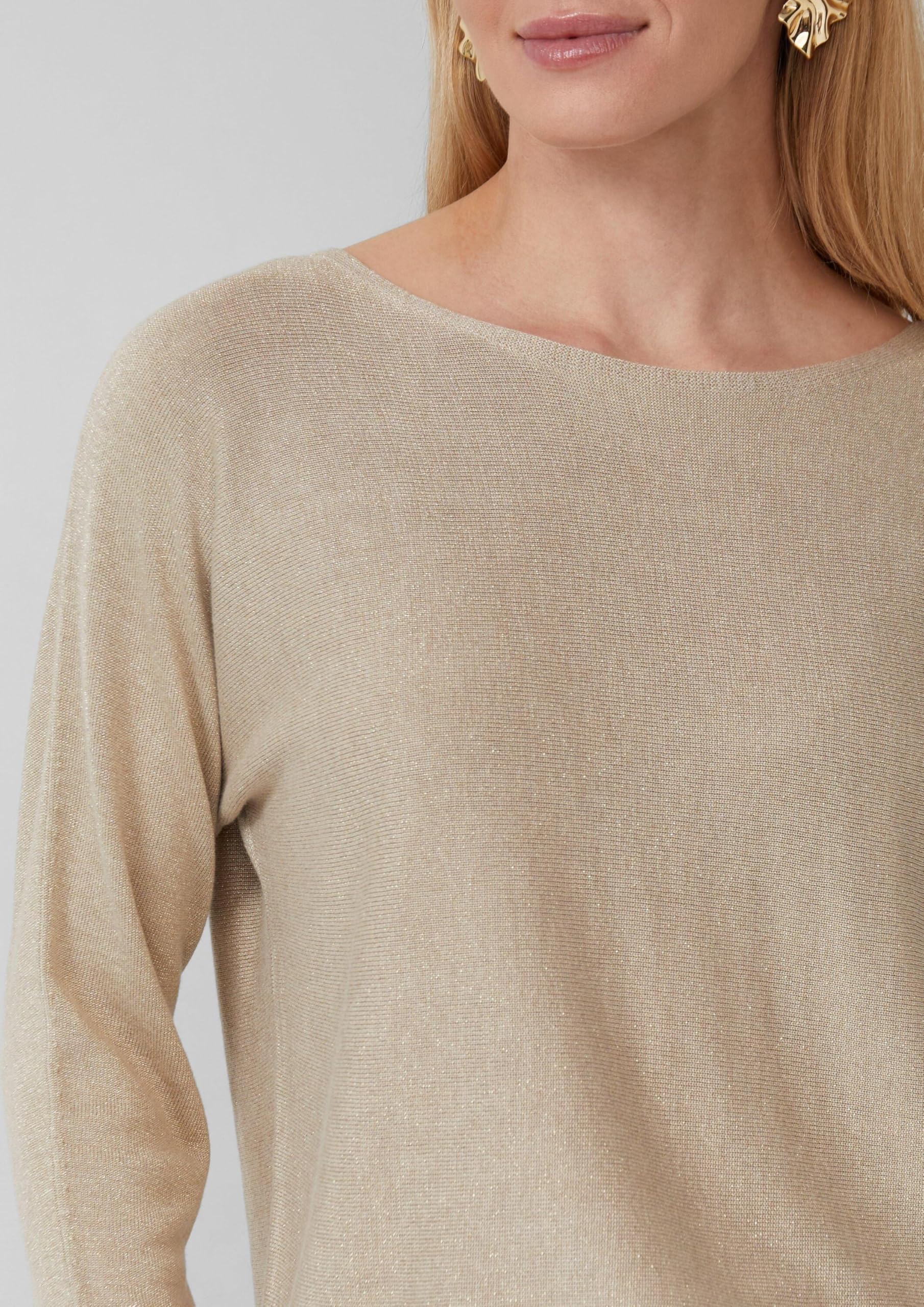 s.Oliver Junior Strickpullover mit Glitzergarn 3/4-Arm