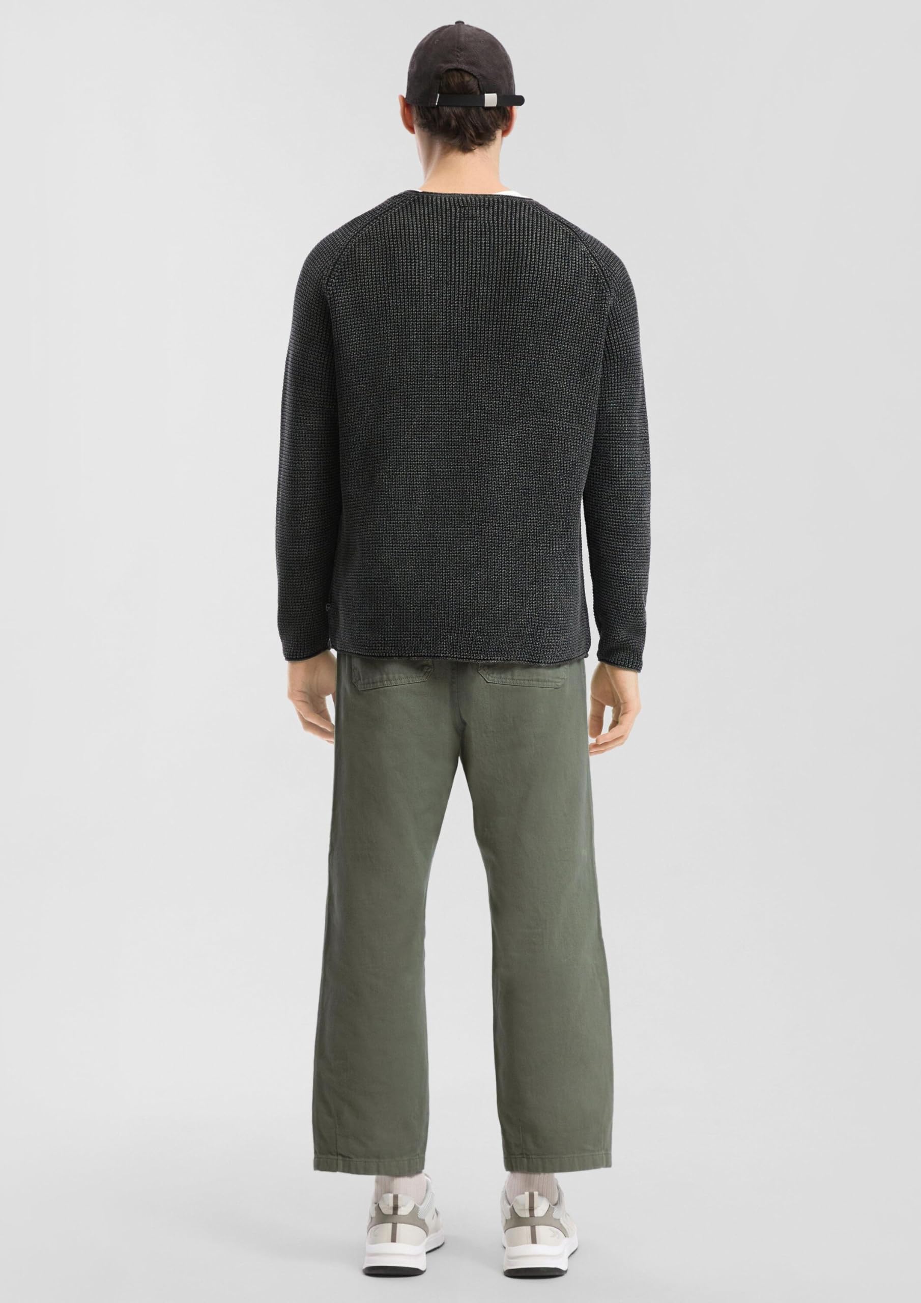 QS Cord Jogpants Damen Olivgrün Gr. L Cordhose