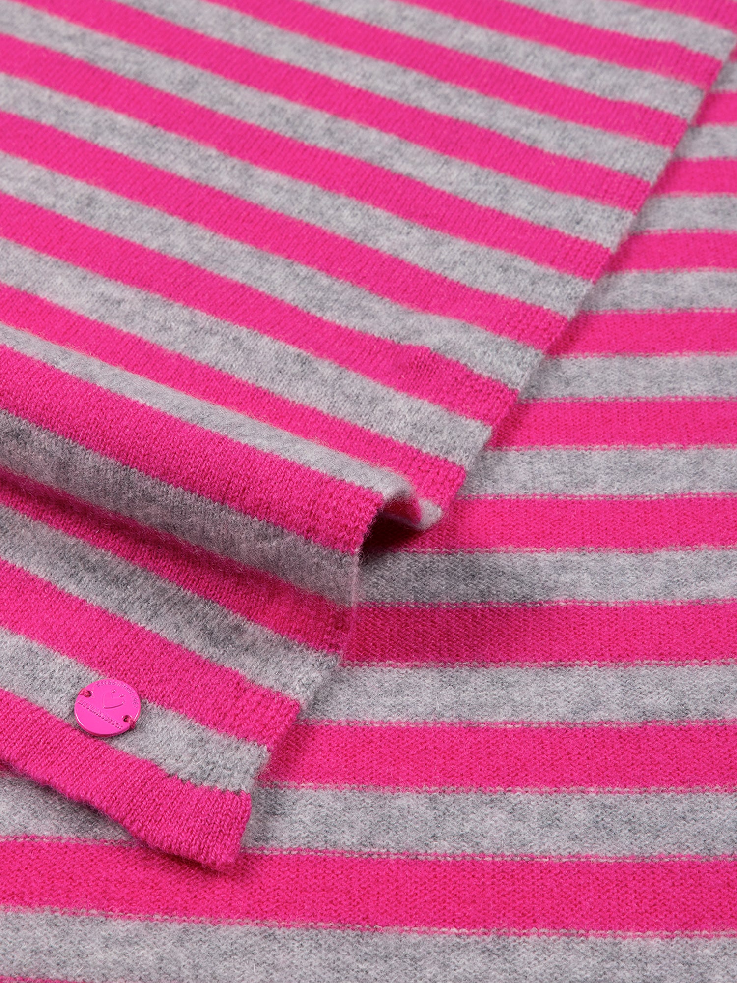 Lieblingsstück Happy Stripes Wollschal Kaschmir lovely pink