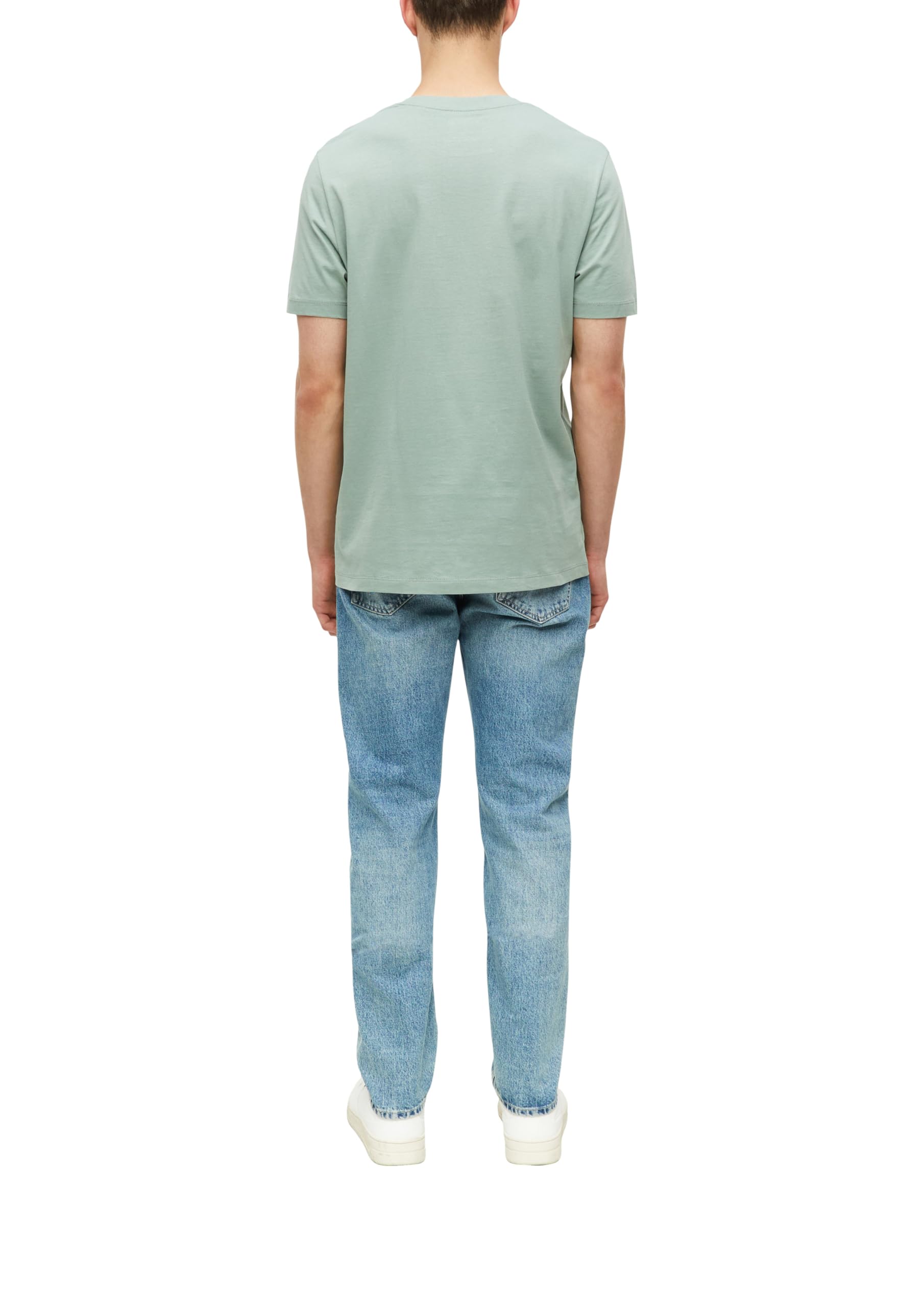 s.Oliver Junior T-Shirt Logoprint blau 3XL