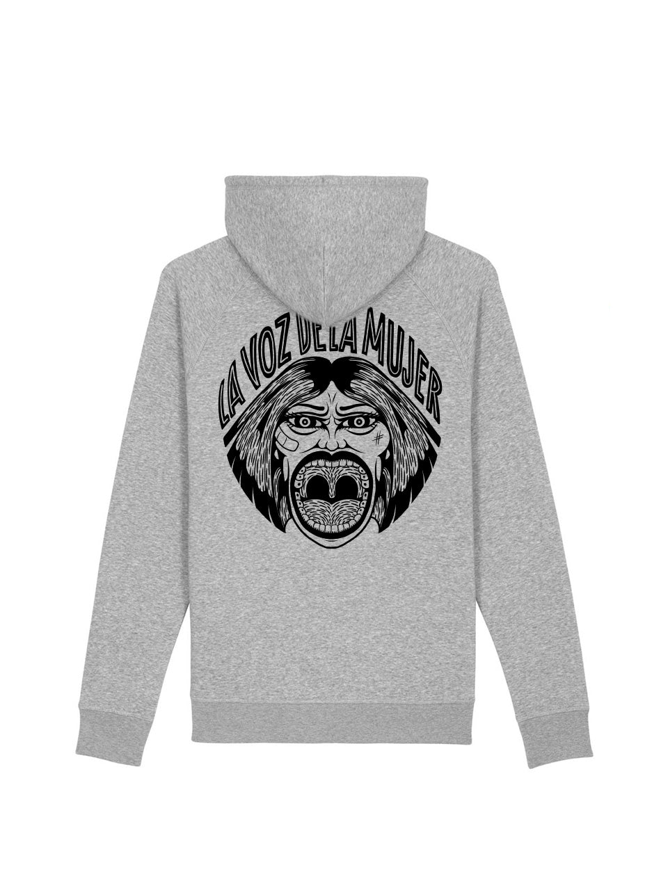 dna merch La Voz de la Mujer Kapuzenpullover schwarz feministisch