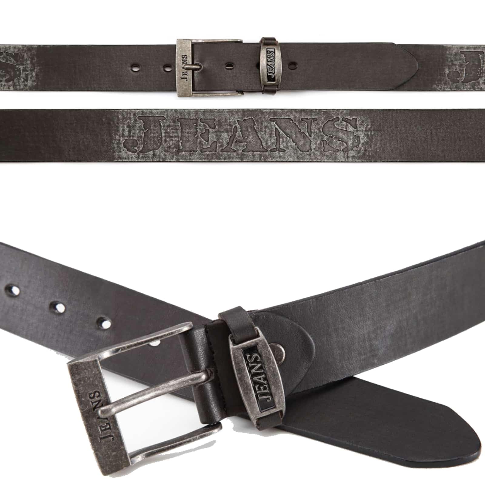 BEZLIT Designer Leder-Gürtel 4 cm Größe 95 PU-beschichtet