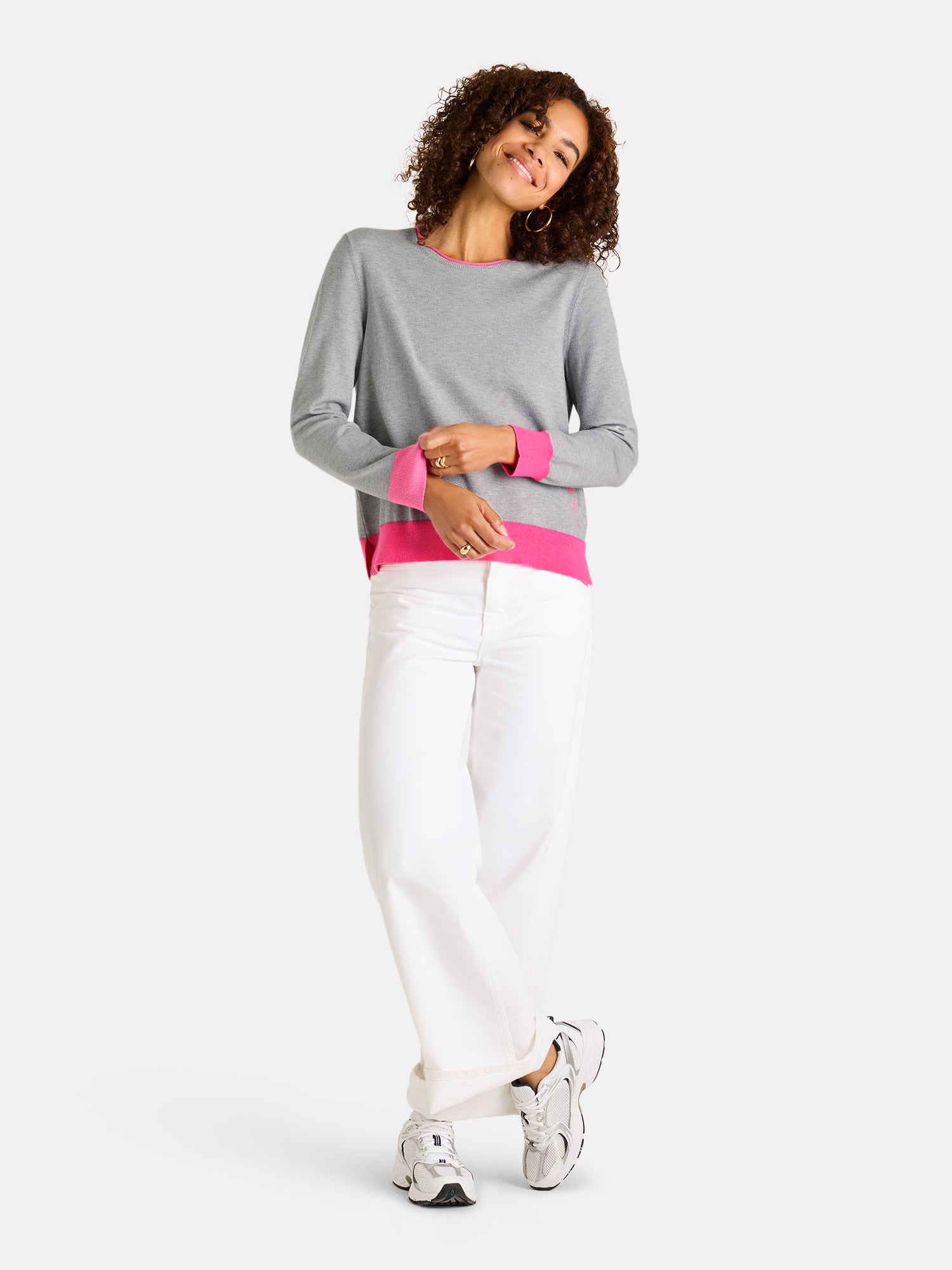Lieblingsstück KariaEP Pullover light silver Viskose