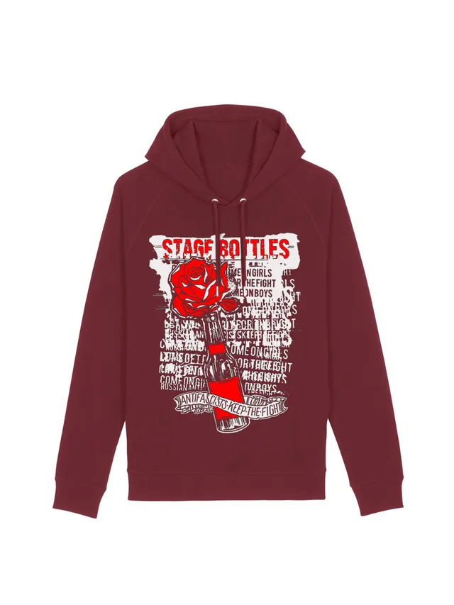 dna merch Stage Bottles Hoodie Antifascists Keep The Fight