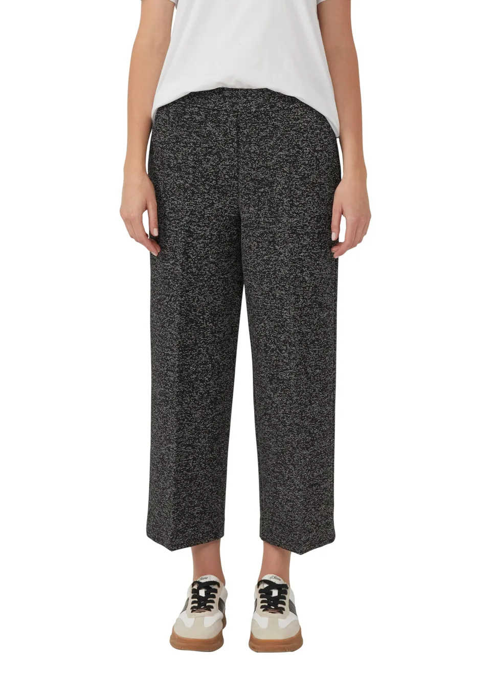 s.Oliver Junior Culotte Hose Wide Leg 42 Melange
