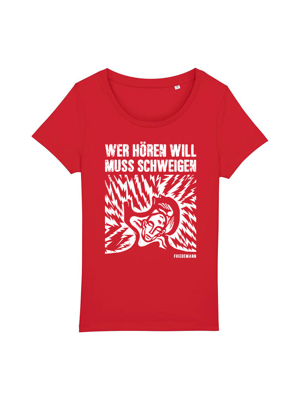dna merch Friedemann Wer Hören Will T-Shirt Damen