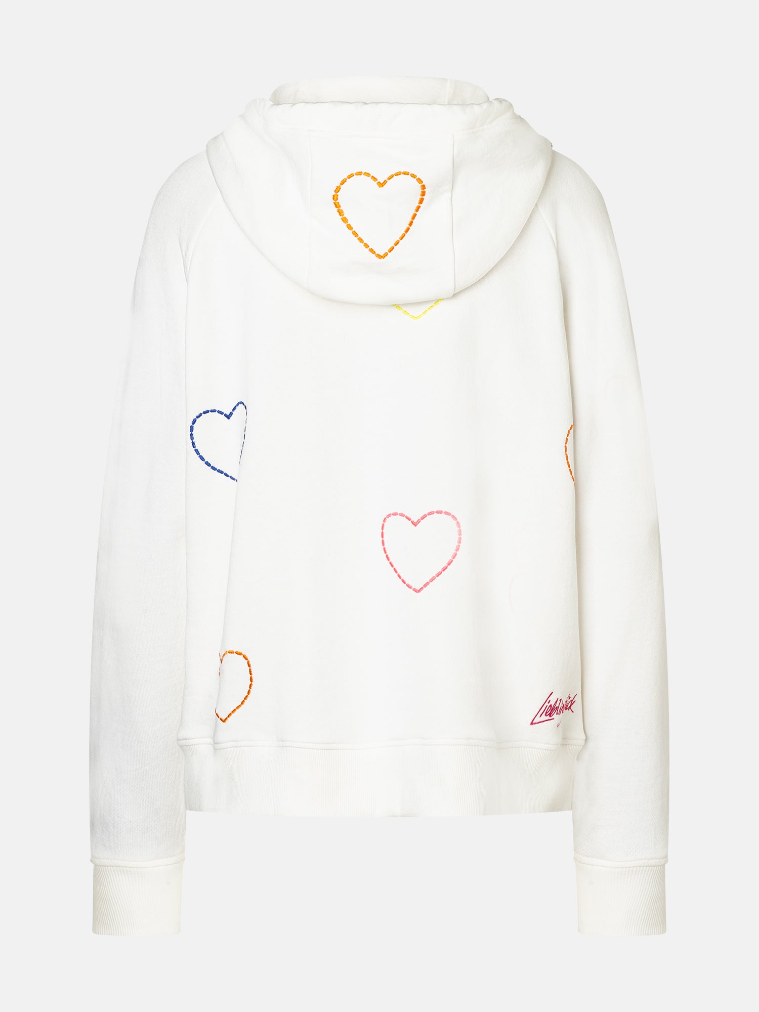 Lieblingsstück AirL Hoodie aus Baumwollmix offwhite