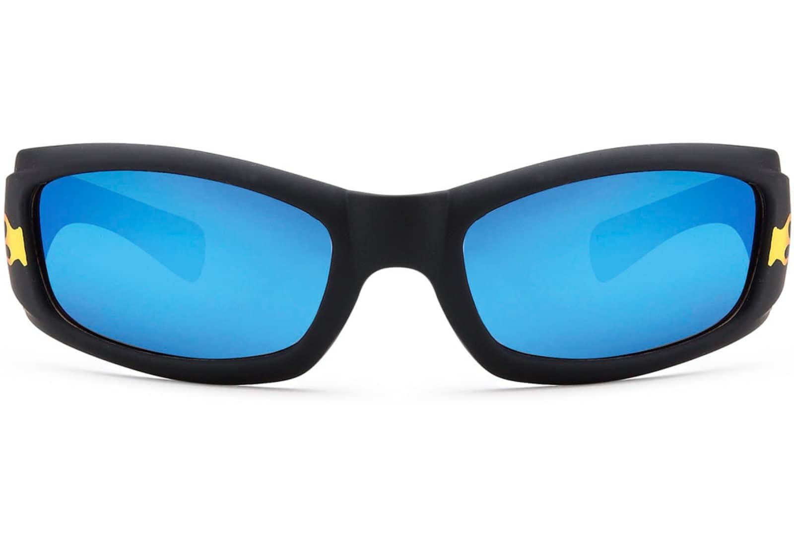 BEZLIT Kinder Sonnenbrille Flammen Blau Schwarz Kat.3