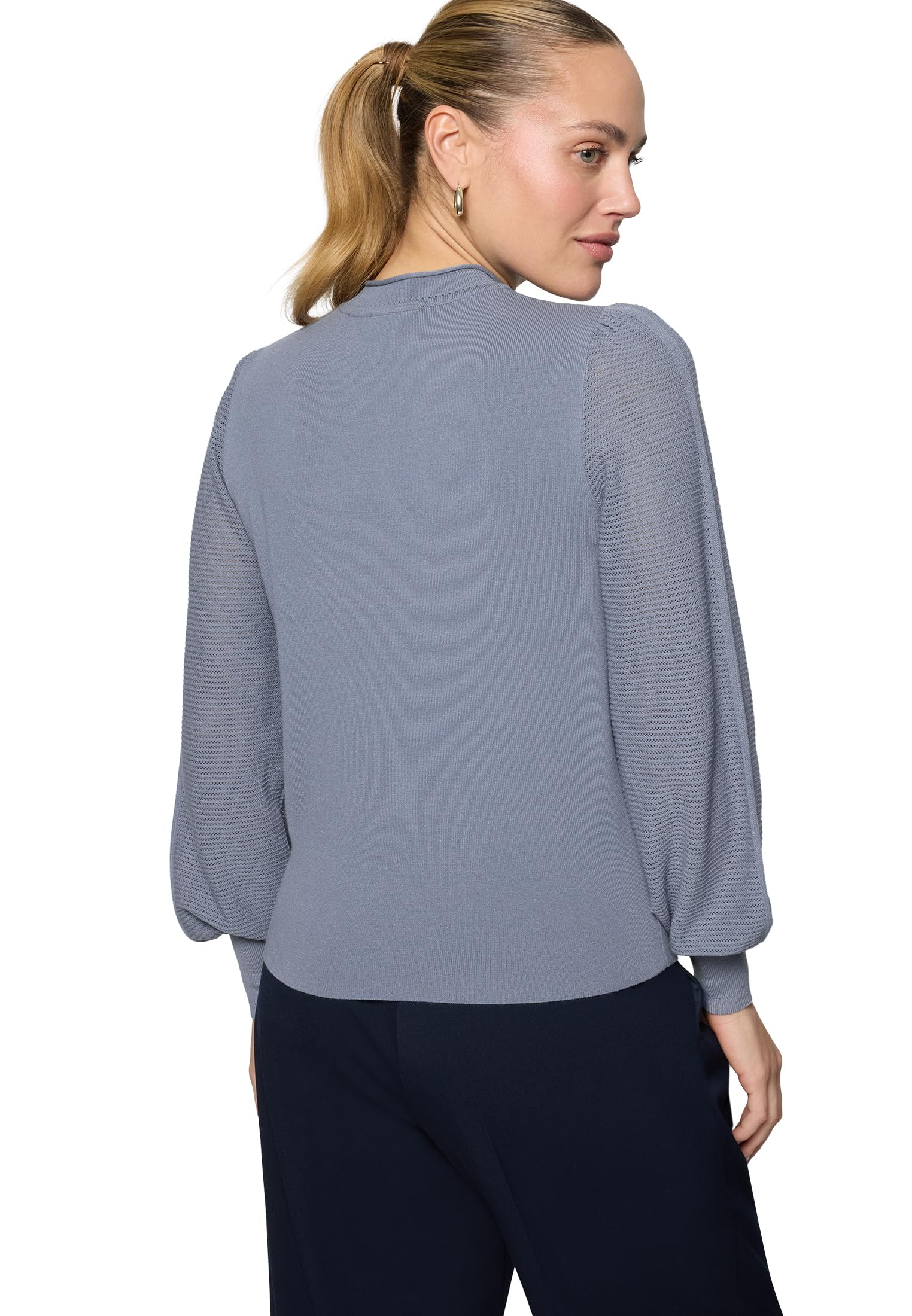 zero Pullover hoher Kragen Damen Flint Stone Gr.40
