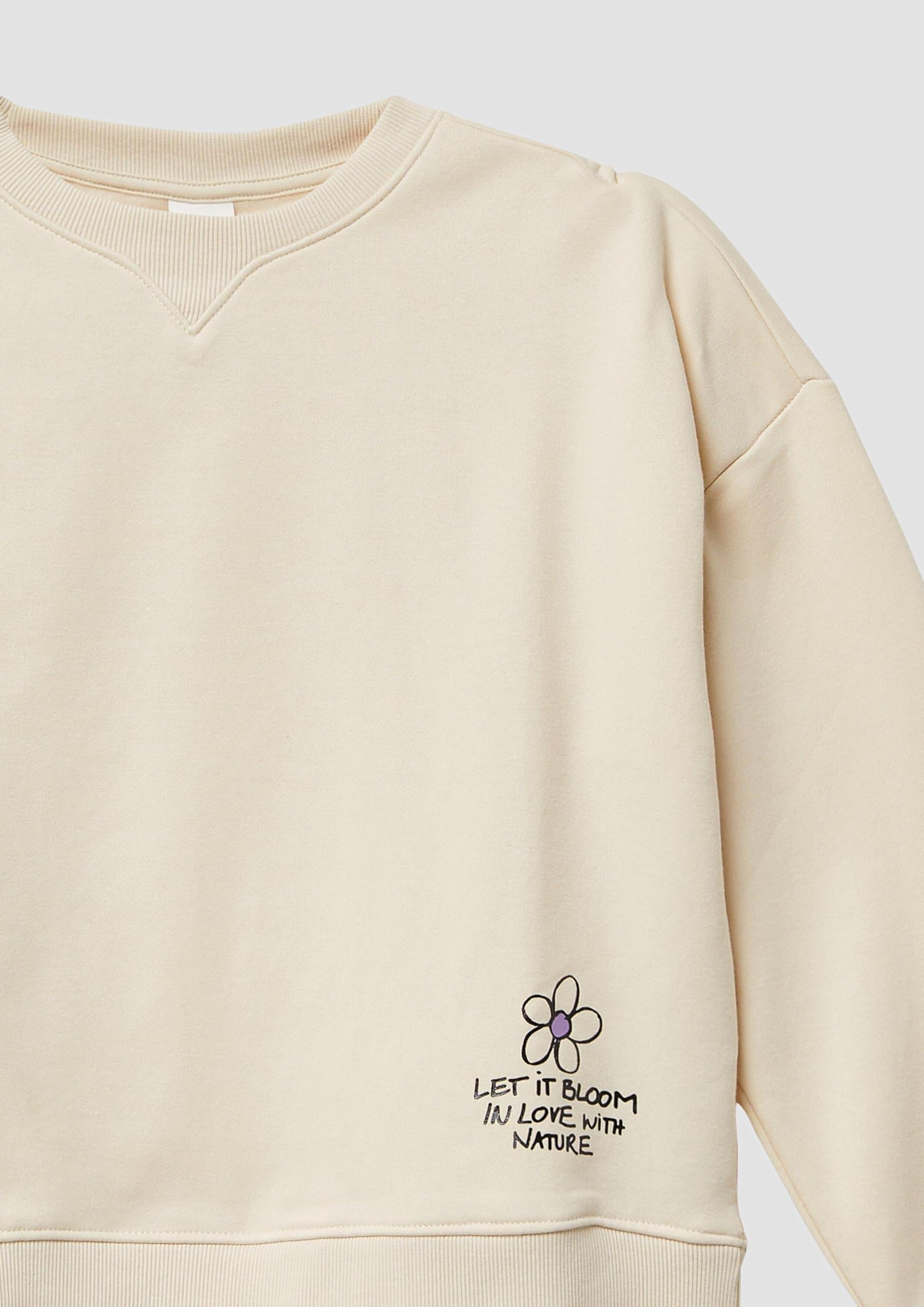 s.Oliver RED LABEL Oversize Sweatshirt 158-164 beige