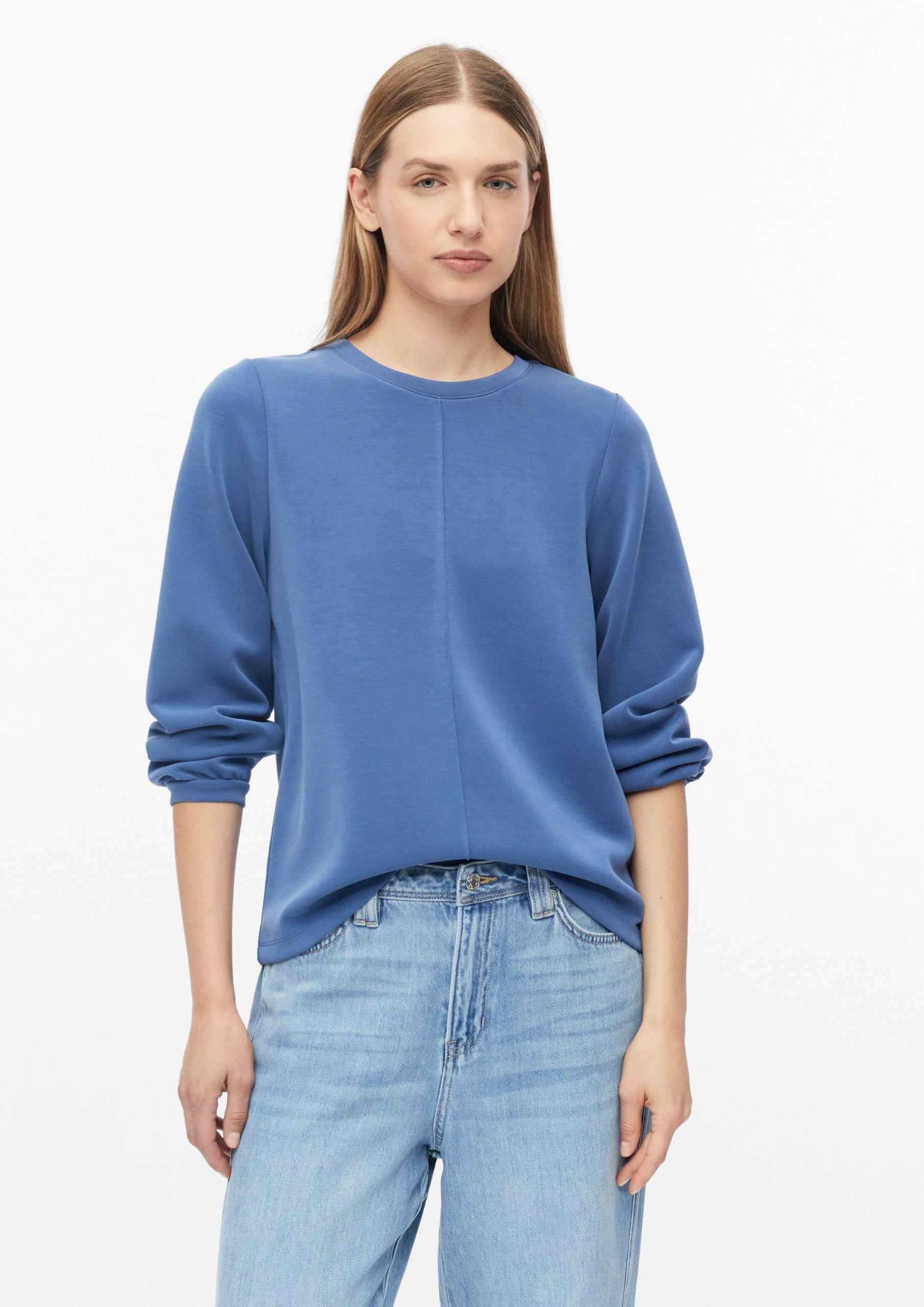 s.Oliver RED LABEL Scuba-Sweatshirt weiter Arm Gr.36 Damen