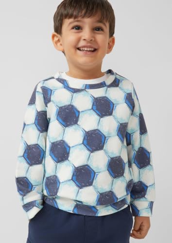 s.Oliver Junior Sweatshirt Fußball-Print 104-110