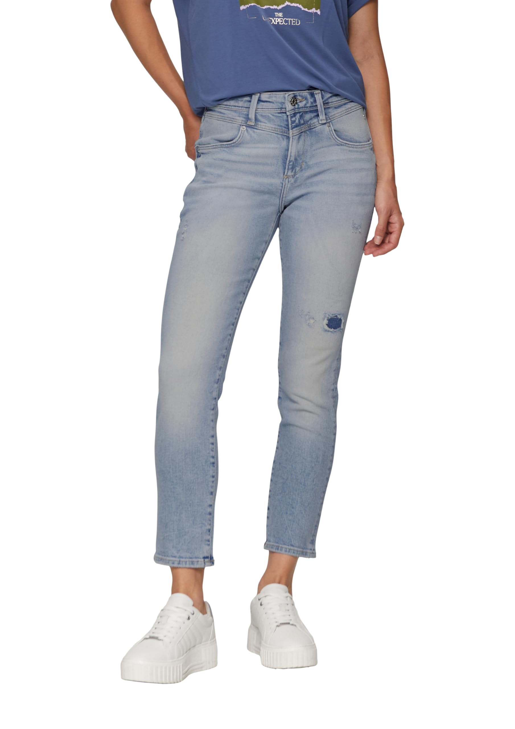 s.Oliver Betsy Ankle-Jeans Blau Slim Fit