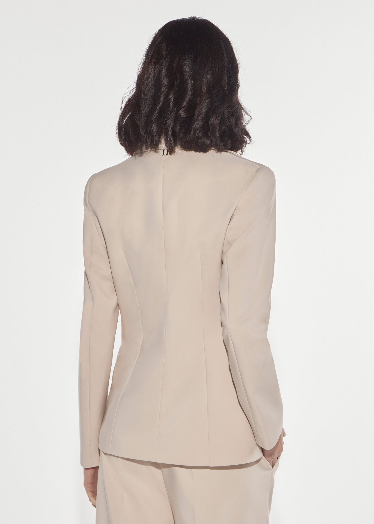 Denny Rose Blazer Doppelreihig Ivory Schmuckknöpfe