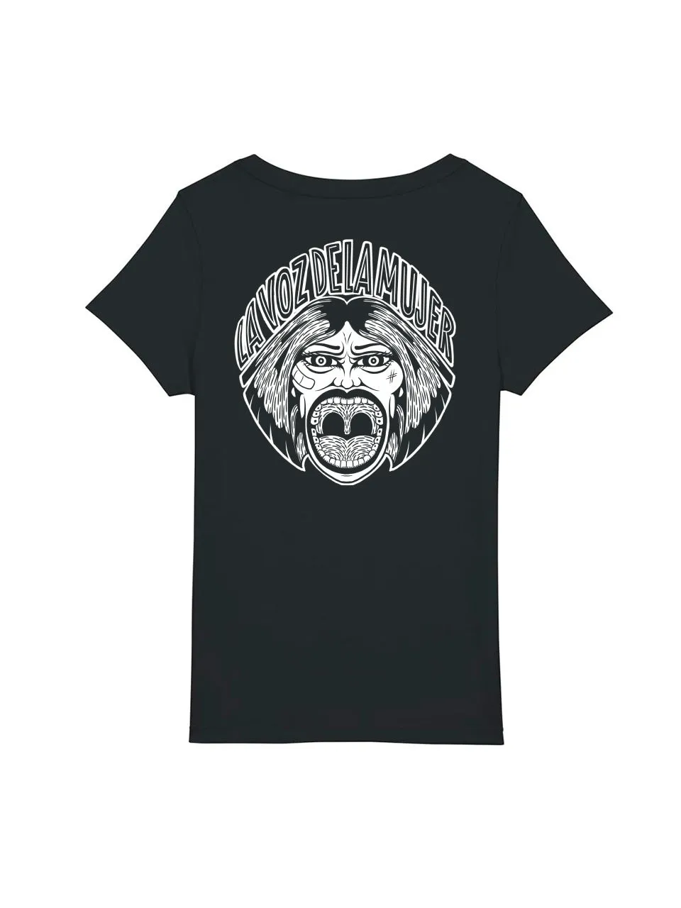 dna merch Stimme der Frau La Voz Mujer Damen T-Shirt schwarz