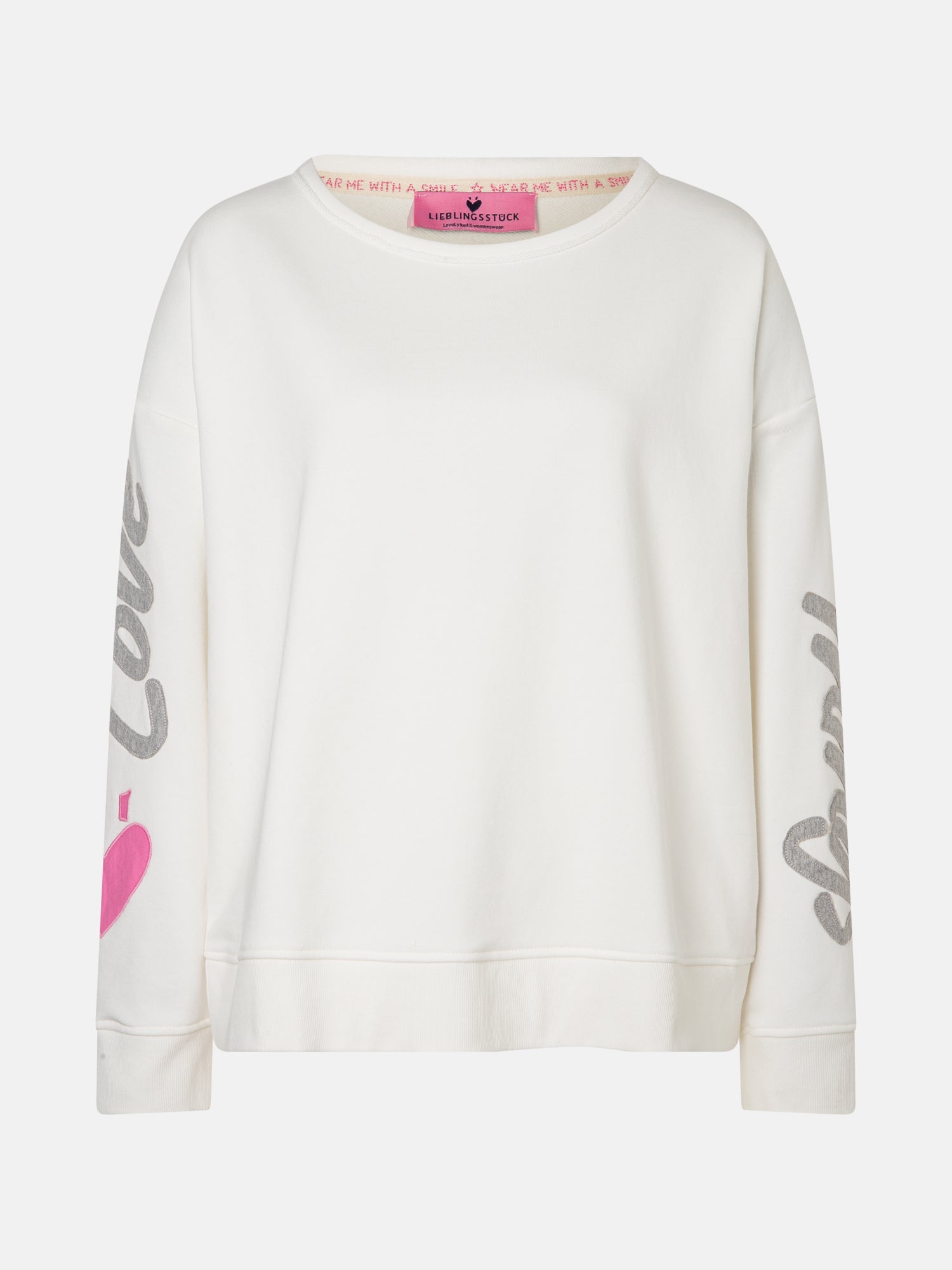Lieblingsstück LatifahEP Sweatshirt offwhite Baumwollmix