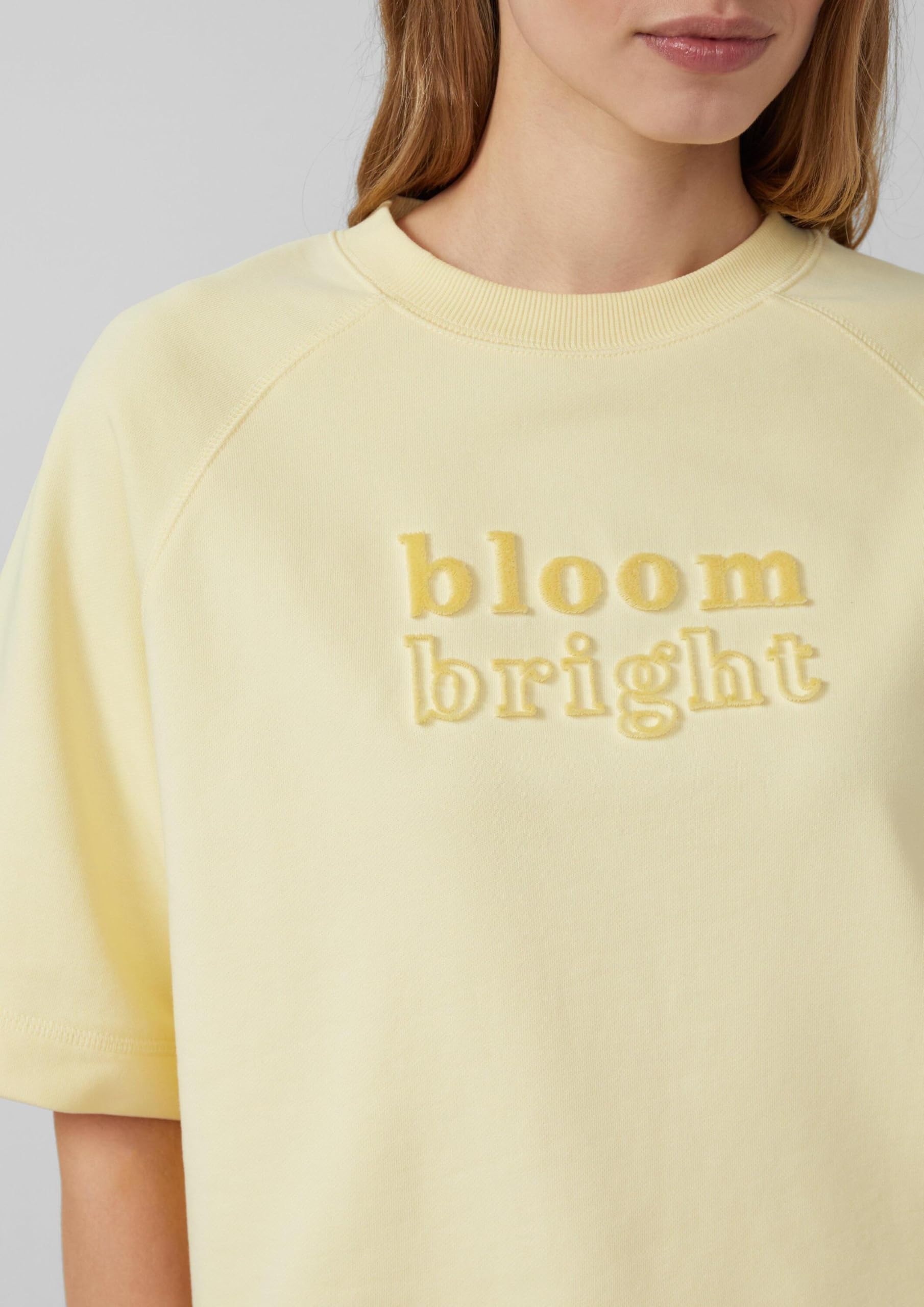 s.Oliver 2176234 Sweatshirt Frontprint 46 Baumwolle