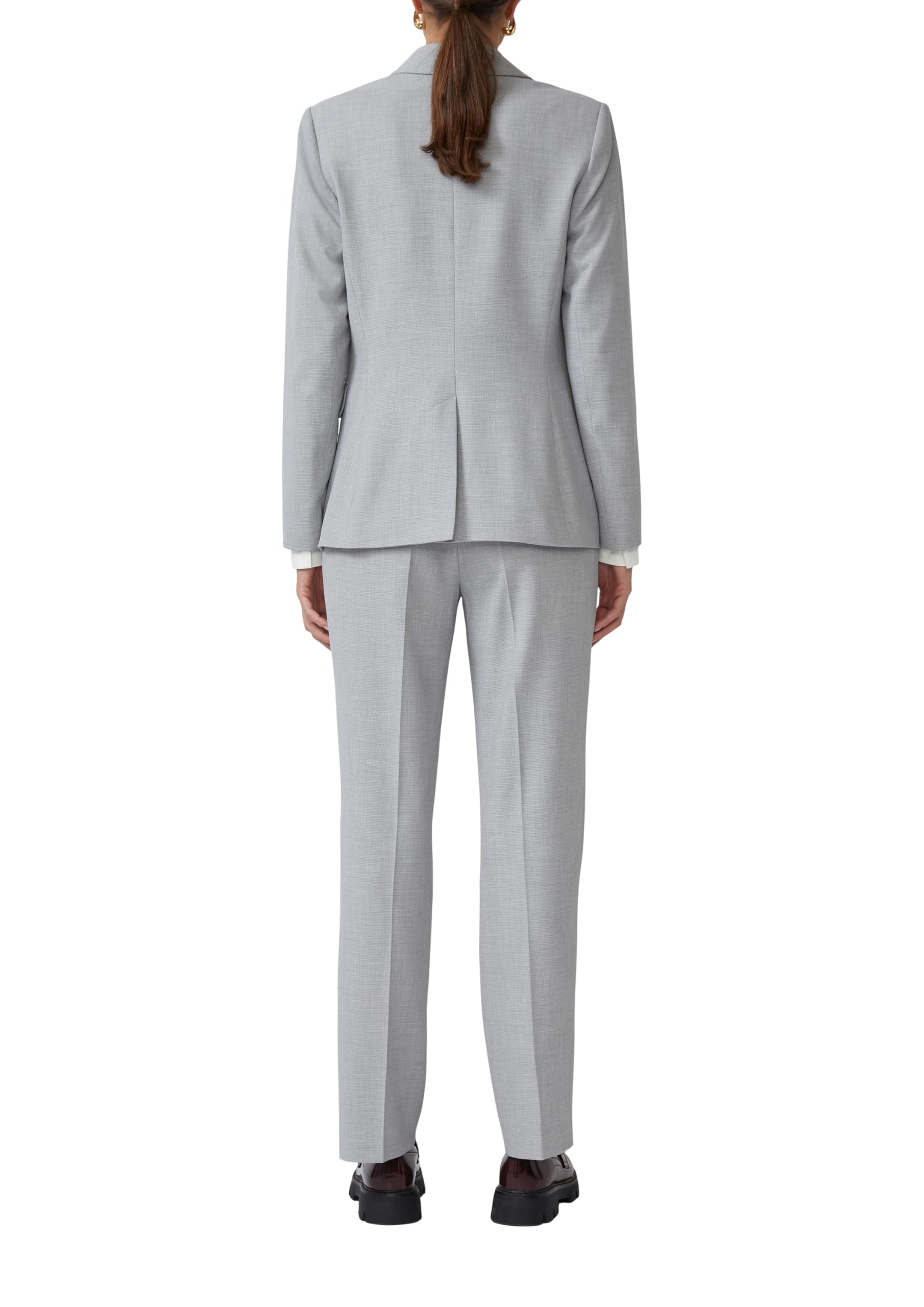 s.Oliver Taillierter Viskosemix-Blazer Struktur Gr. 40