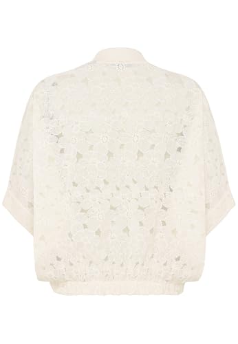 zero Spitzenjacke Kurzarm Gr. 40 Eggnog elegant