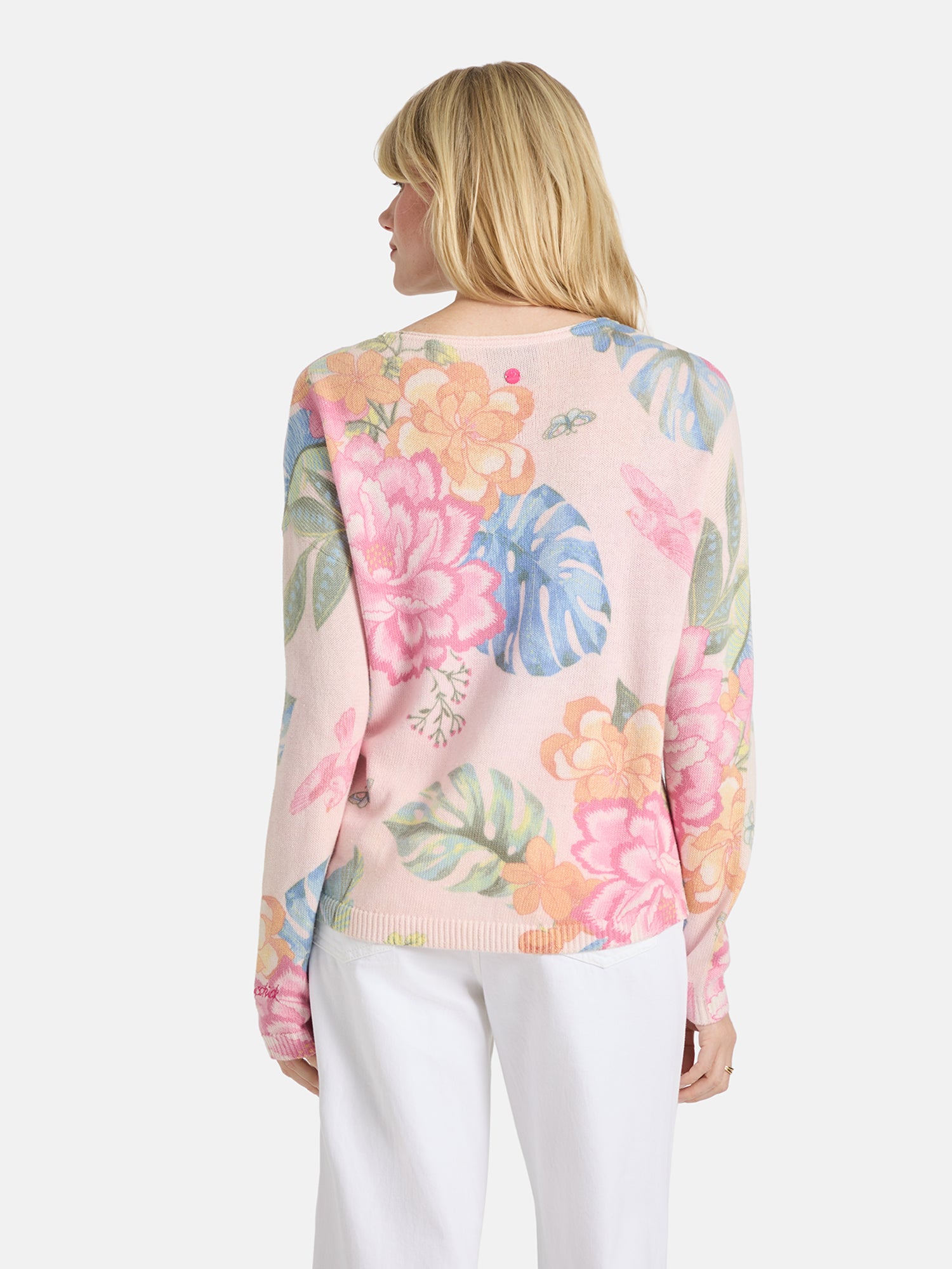 Lieblingsstück ArmedaL Pullover pastel pink floral