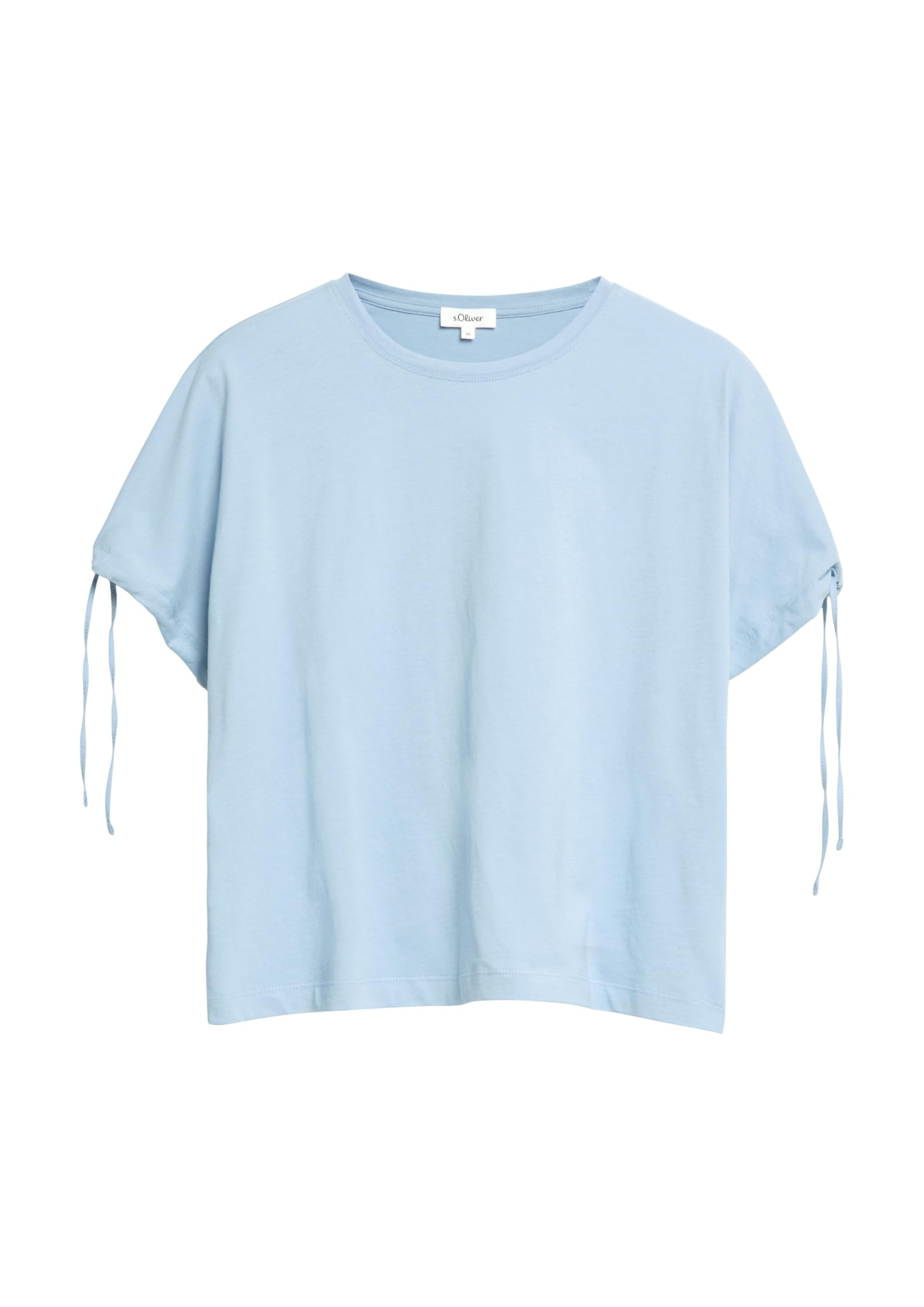 s.Oliver Red Label T-Shirt Fledermaus Tunnelzug schwarz