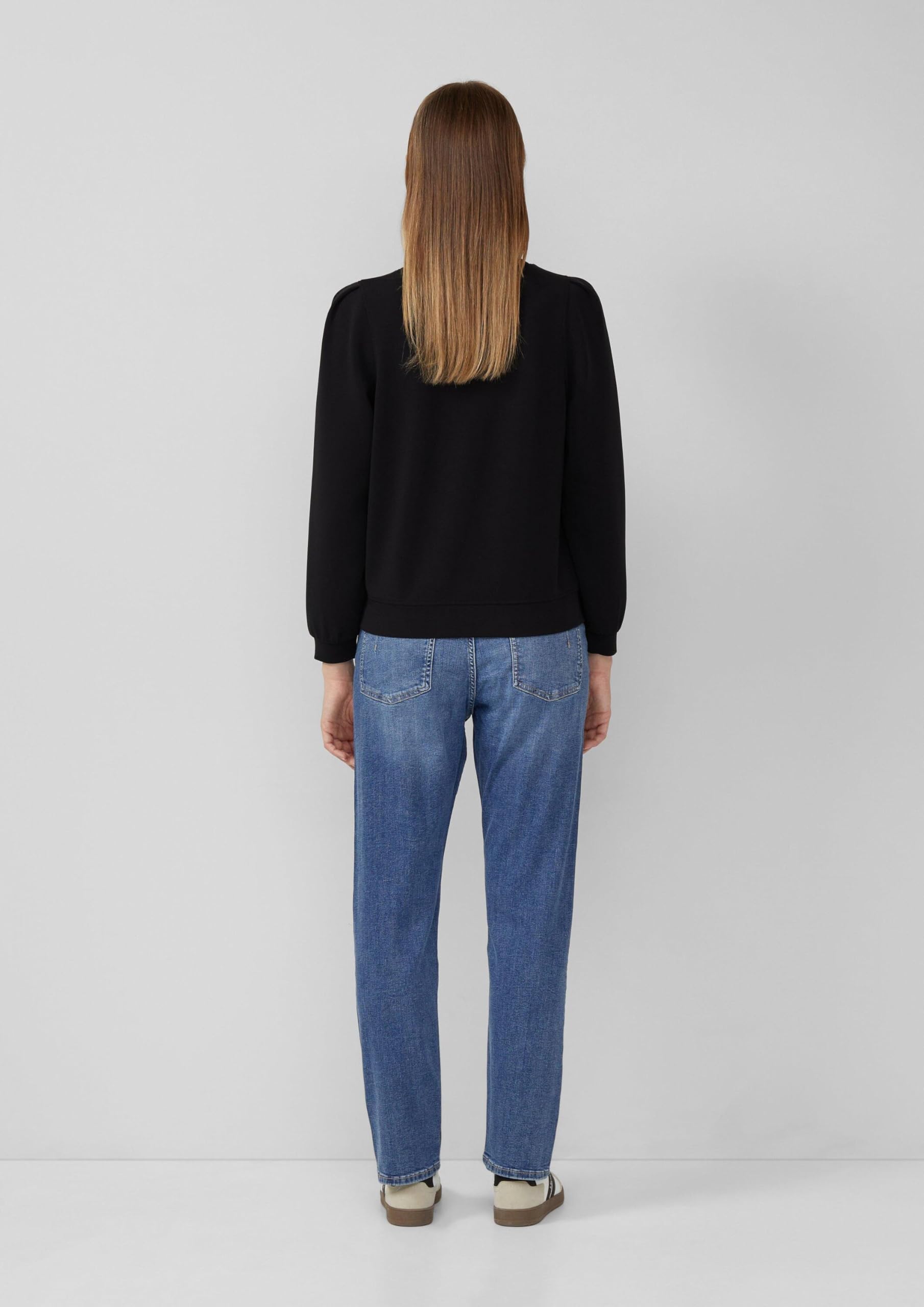 s.Oliver Junior Scuba-Sweatshirt Puffärmel Modalmix
