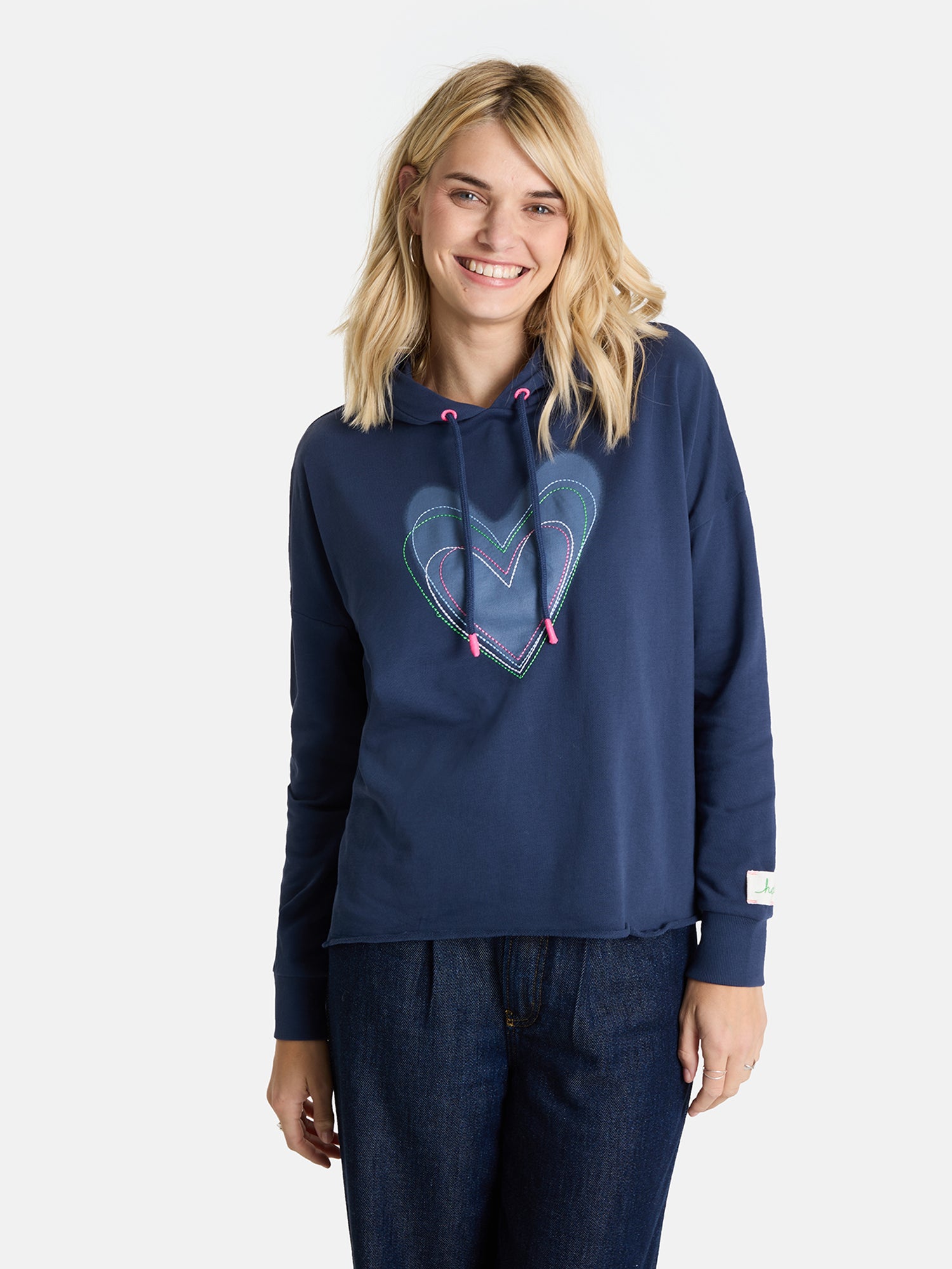 Lieblingsstück CyrenaL Hoodie blush Herz