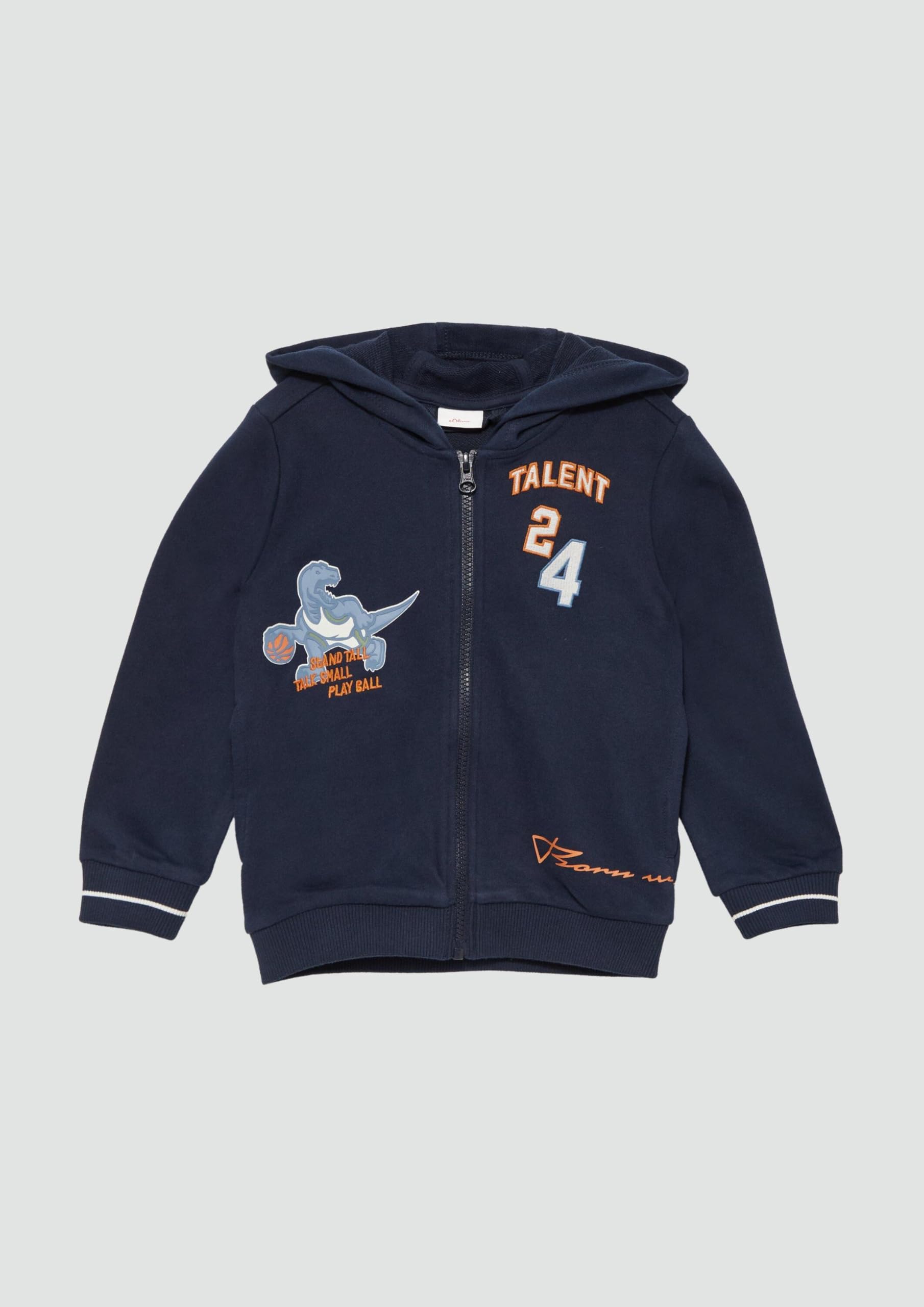 s.Oliver Red Label Sweatjacke Jungen Print Größe 128-134