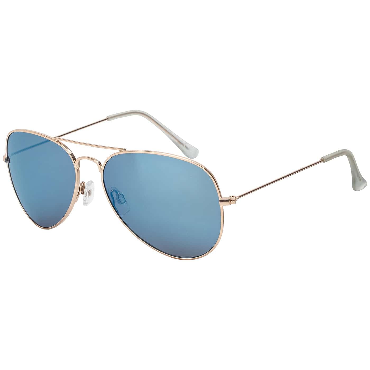 BEZLIT Herren Piloten Sonnenbrille Braun Verspiegelt