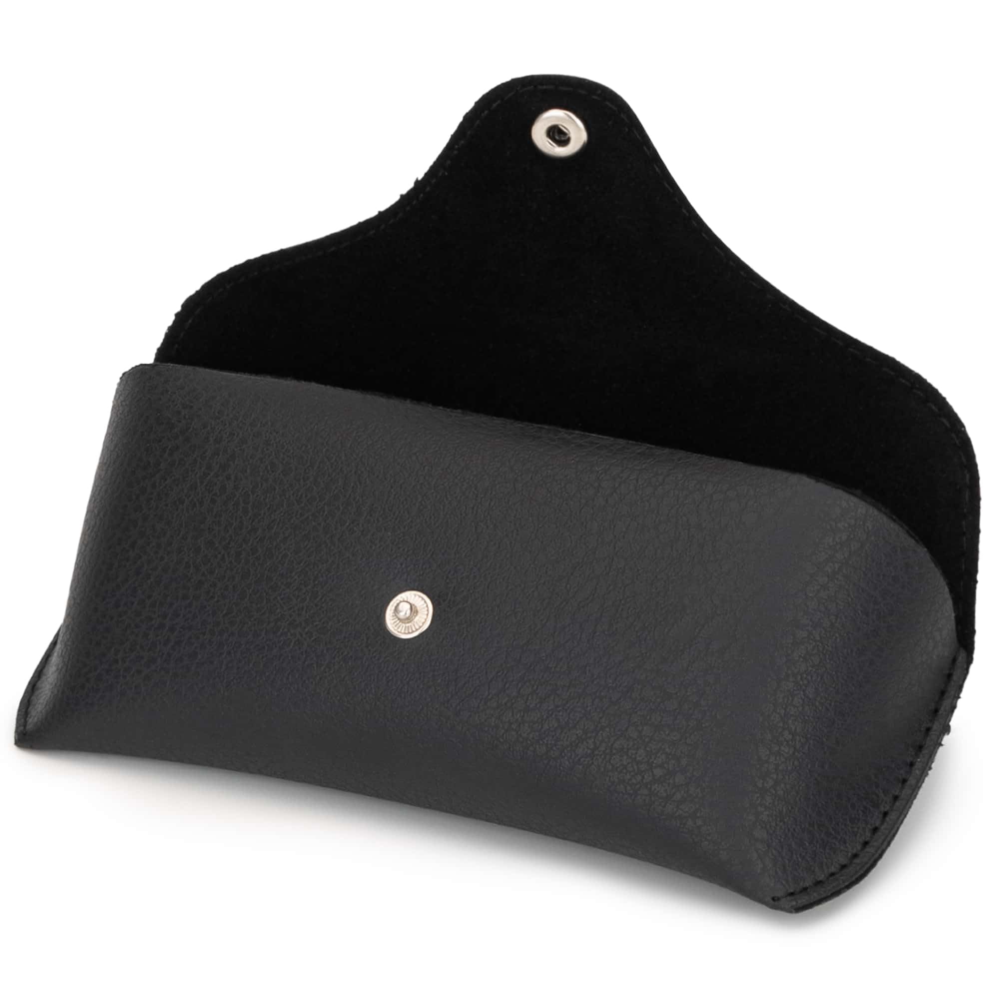 BEZLIT Hard Case Brillenetui Kunstleder Schwarz