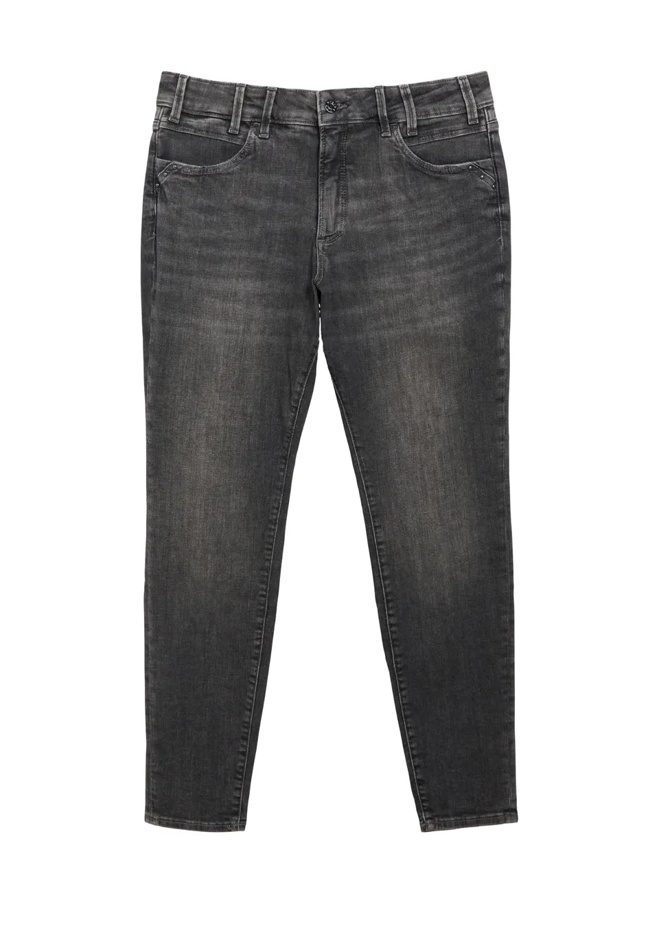 s.Oliver Red Label Skinny Fit Mid Rise Jeans Gr.48 grau